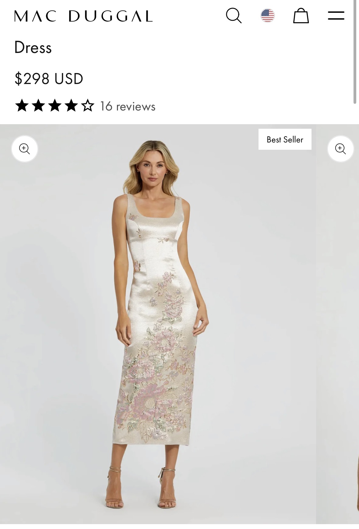 slim strap scoop neck bustier brocade midi dress Ivory Slim Strap Scoop Neck Bustier Brocade Midi Dress