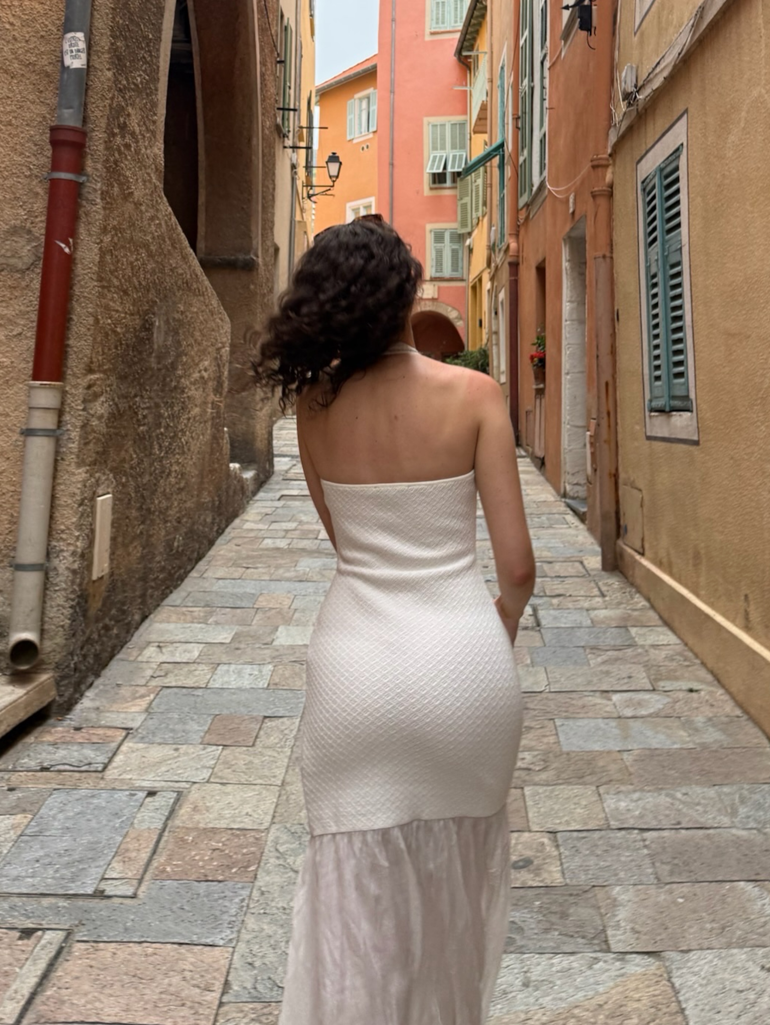 zara white halter dress Zara Marylin Monroe White Satin Dress! Halter