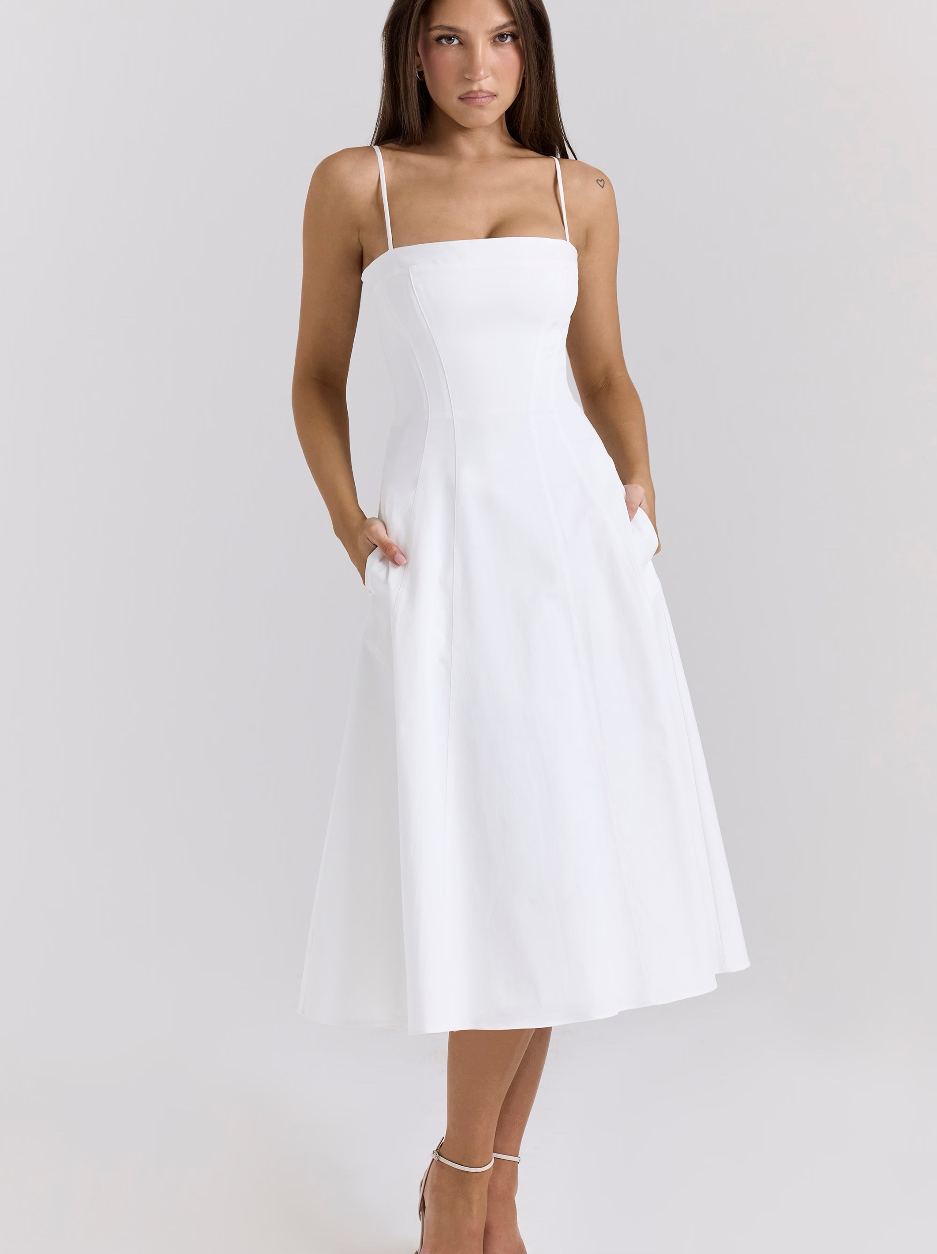 house of cb a line dress Clothing : Mini Dresses : 'Kaia' Black A-Line Mini Dress