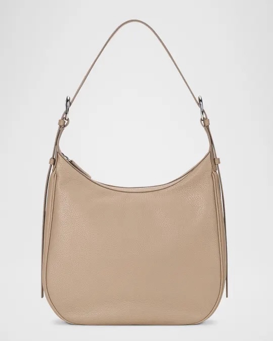 Staud Pine Zip Hobo Bag in Taupe NWT