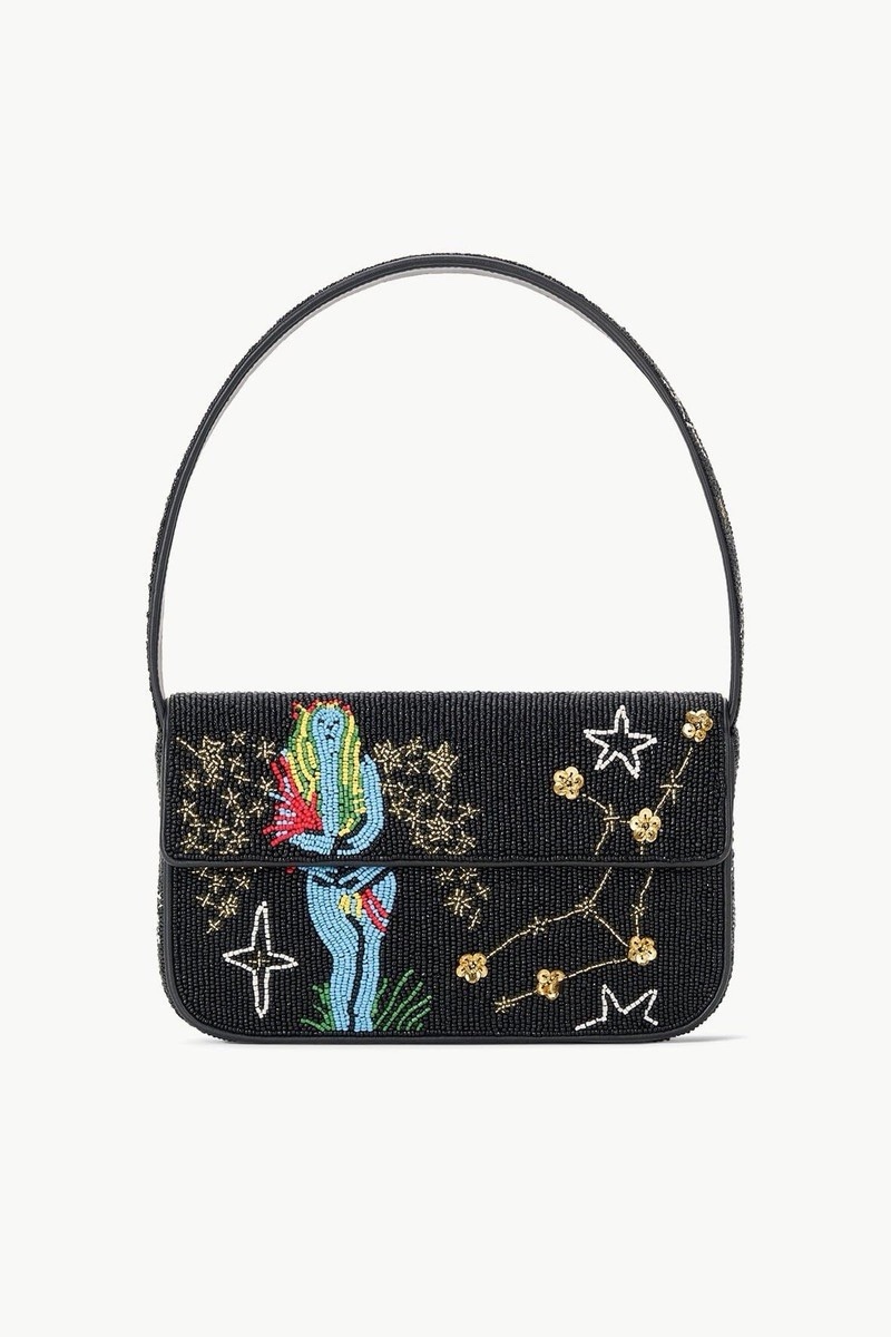 Staud Tommy Zodiac beaded Bag Virgo
