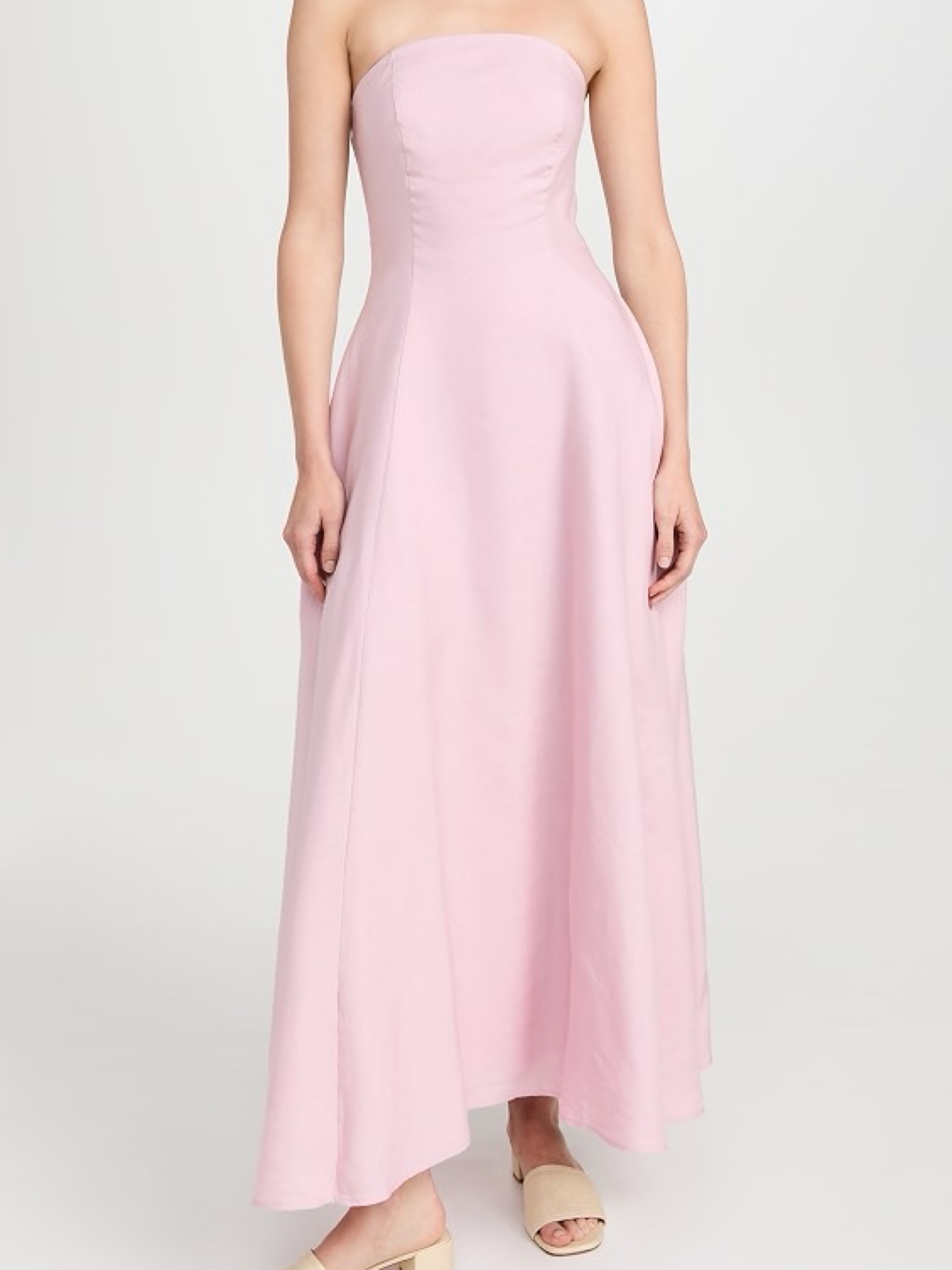 favorite daughter pink dress Favorite Daughter The Favorite Linen Dress - Pink by Favorite Daughter