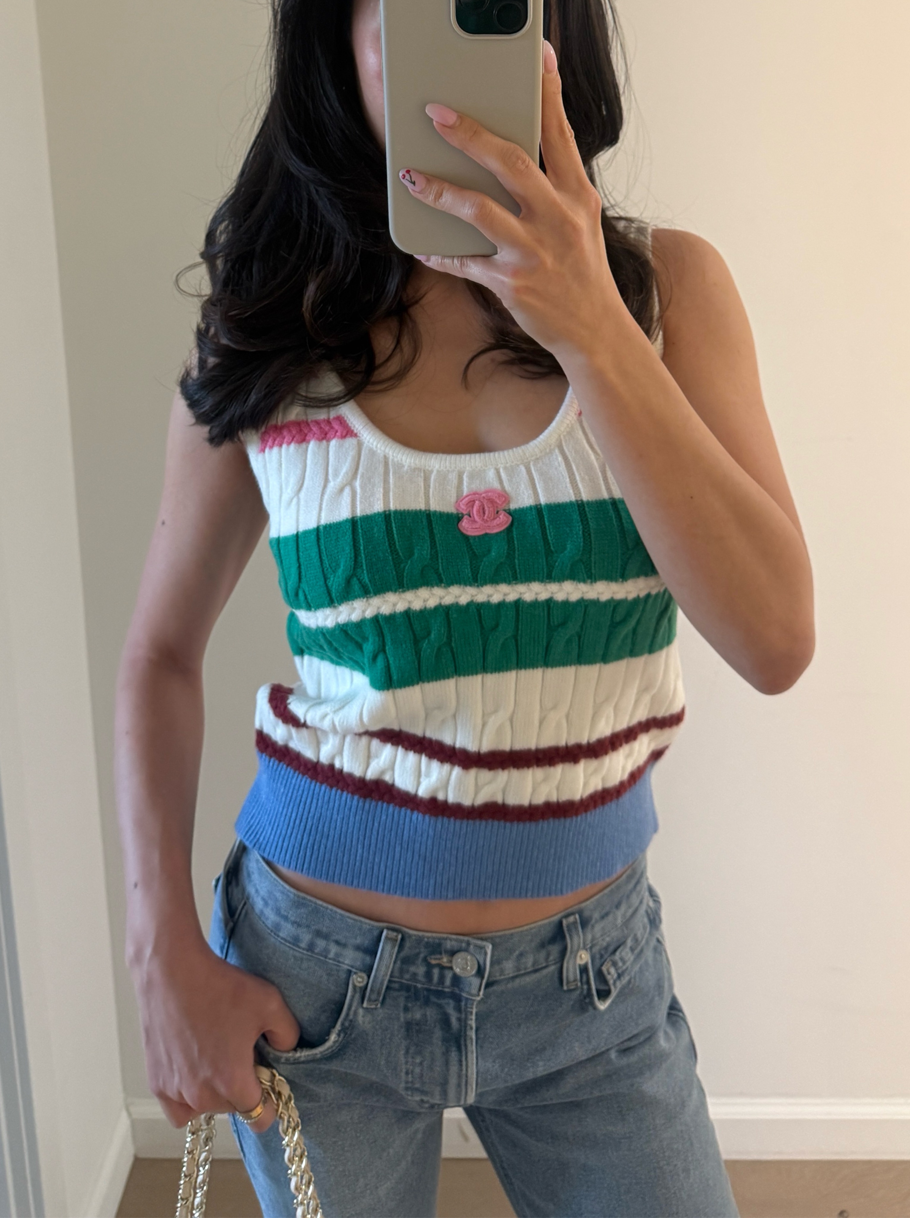 Shop Chanel Tops - Pickle