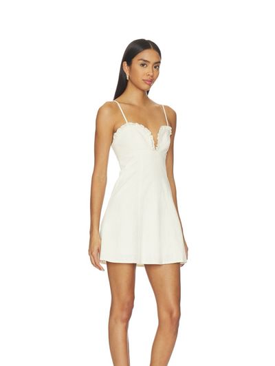 Tularosa Kamila Mini Dress – Natural Linen by Tularosa | Pickle