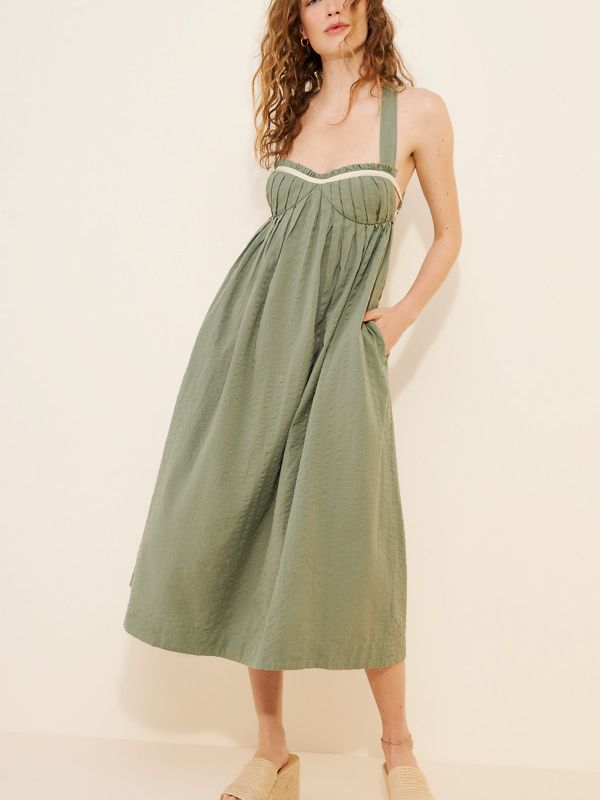 free people green halter dress by Free People Evening dress