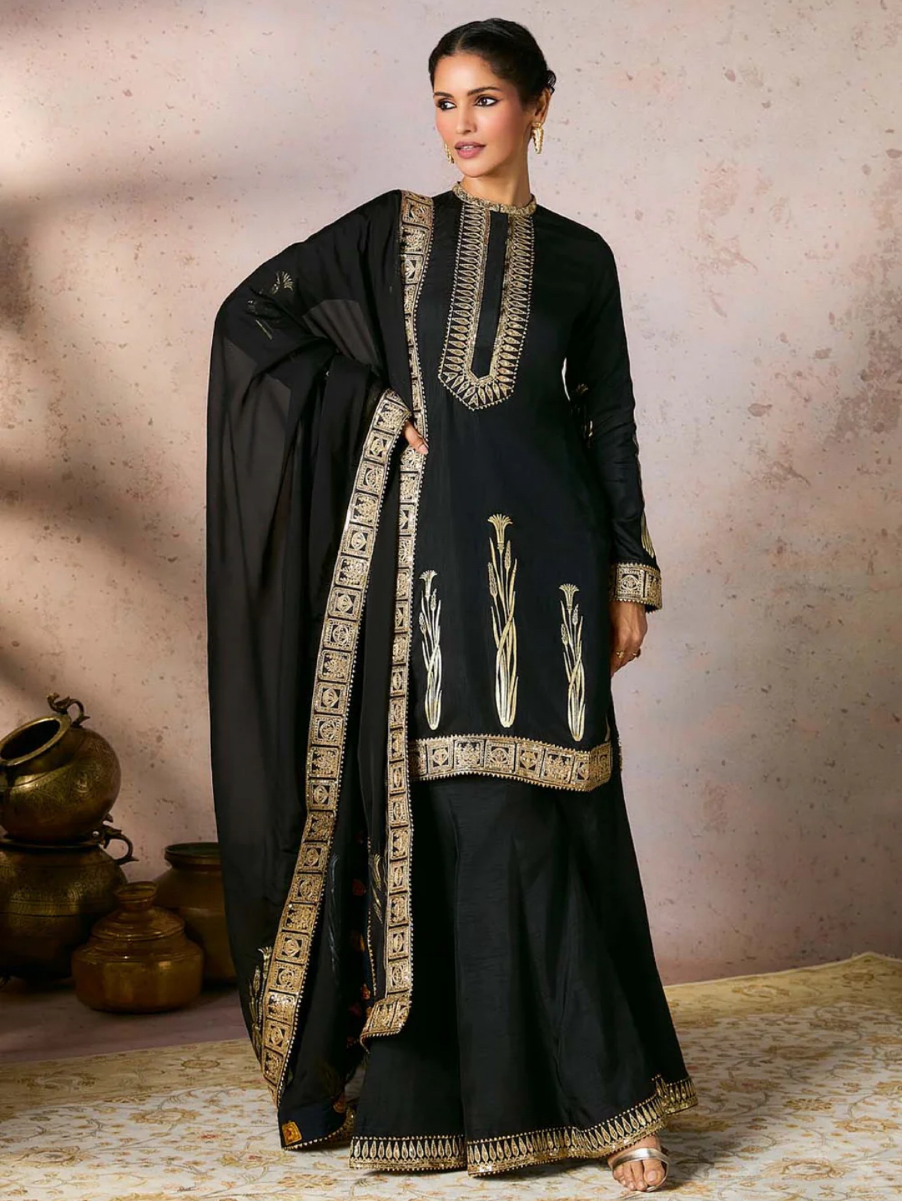 Masaba three piece sharara set