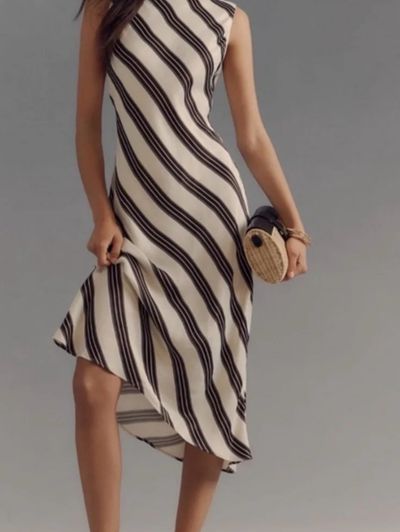 maeve plus midi slip dress Maeve Scarf Midi Slip Dress