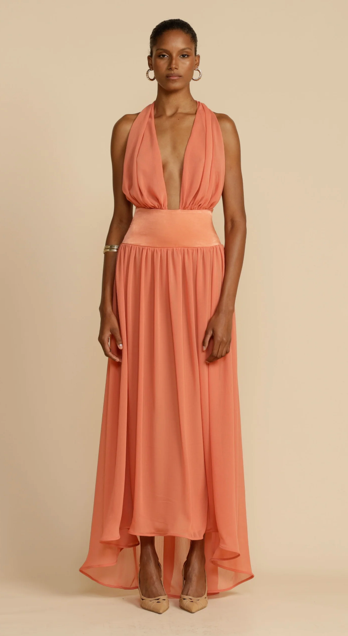 ARCINA ORI SERENA DRESS CORAL by ARCINA ORI - Pickle