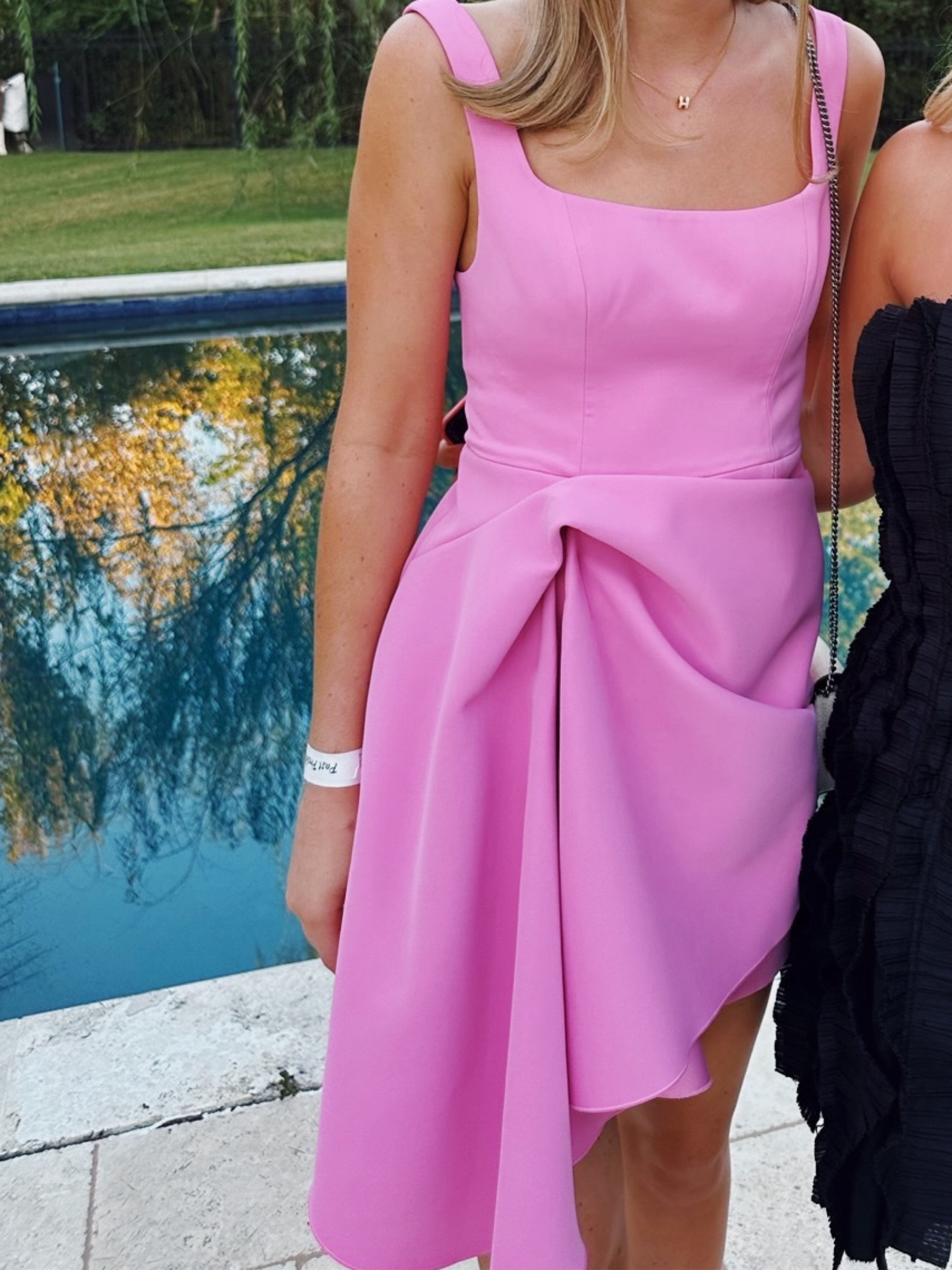 ACLER pink mini dress