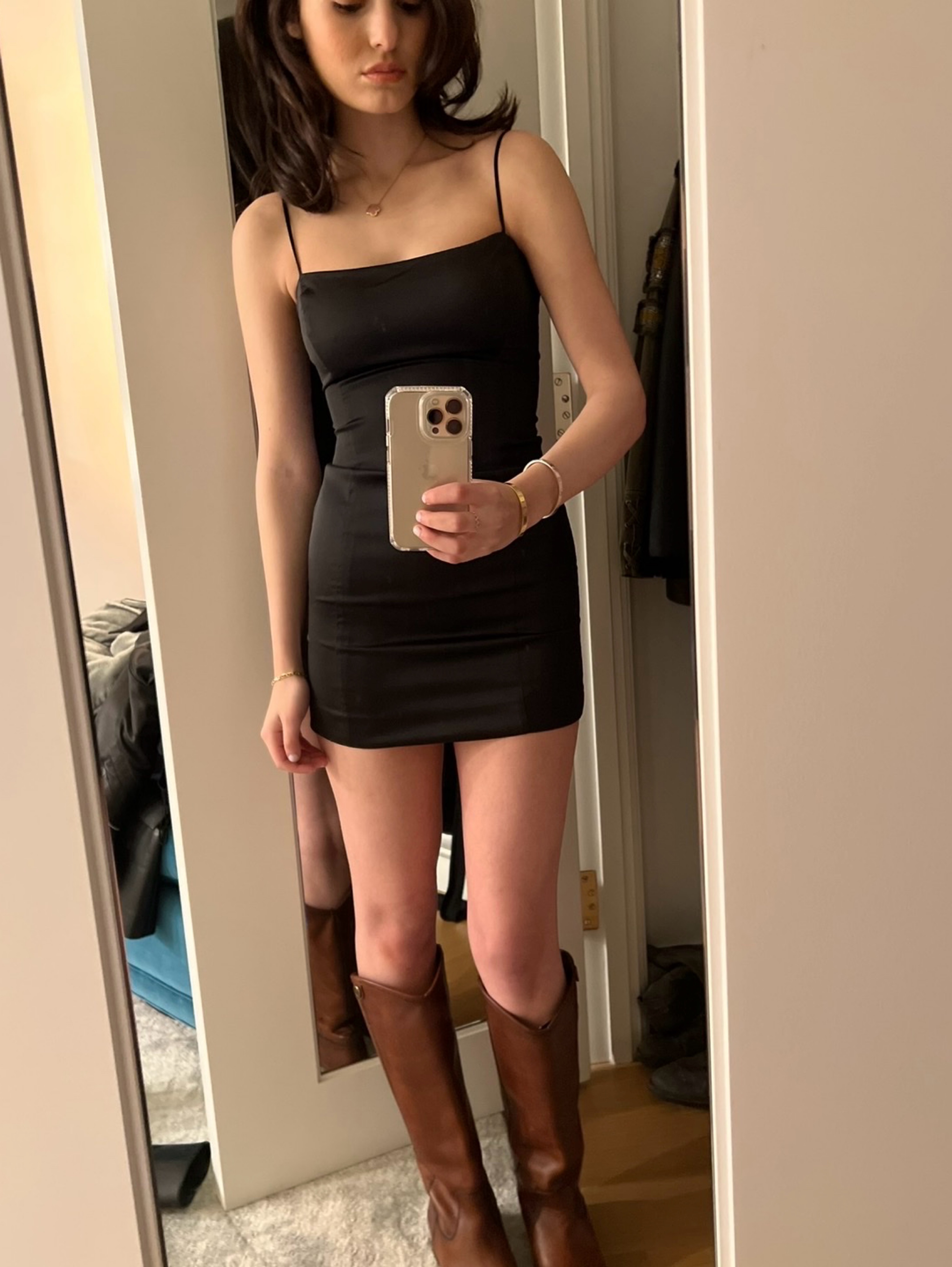 little black dress aritzia Aritzia Black Mini Dress by Aritzia