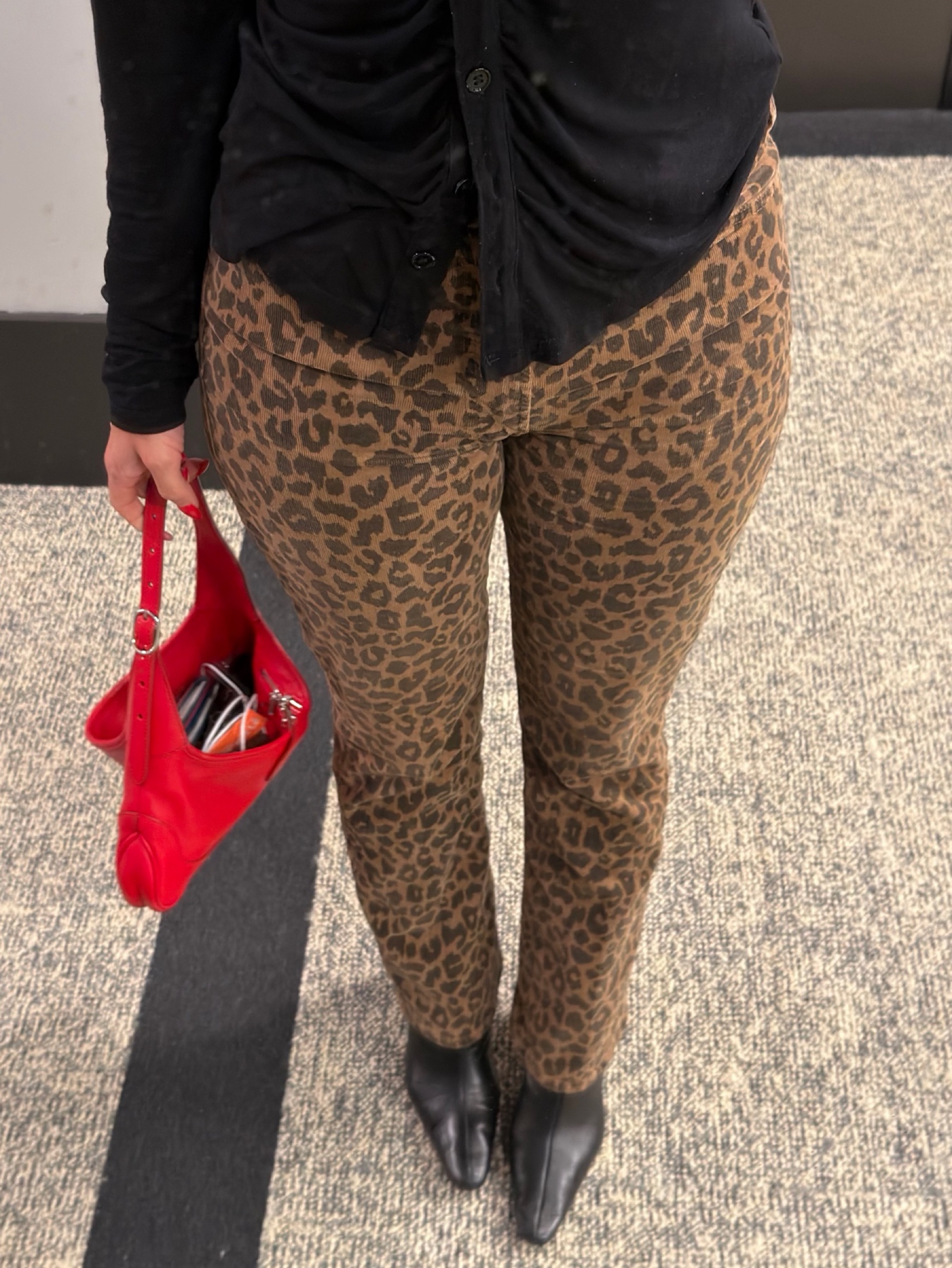 Christian Dior Fall 2000 Leopard Denim Pants by Christian Dior