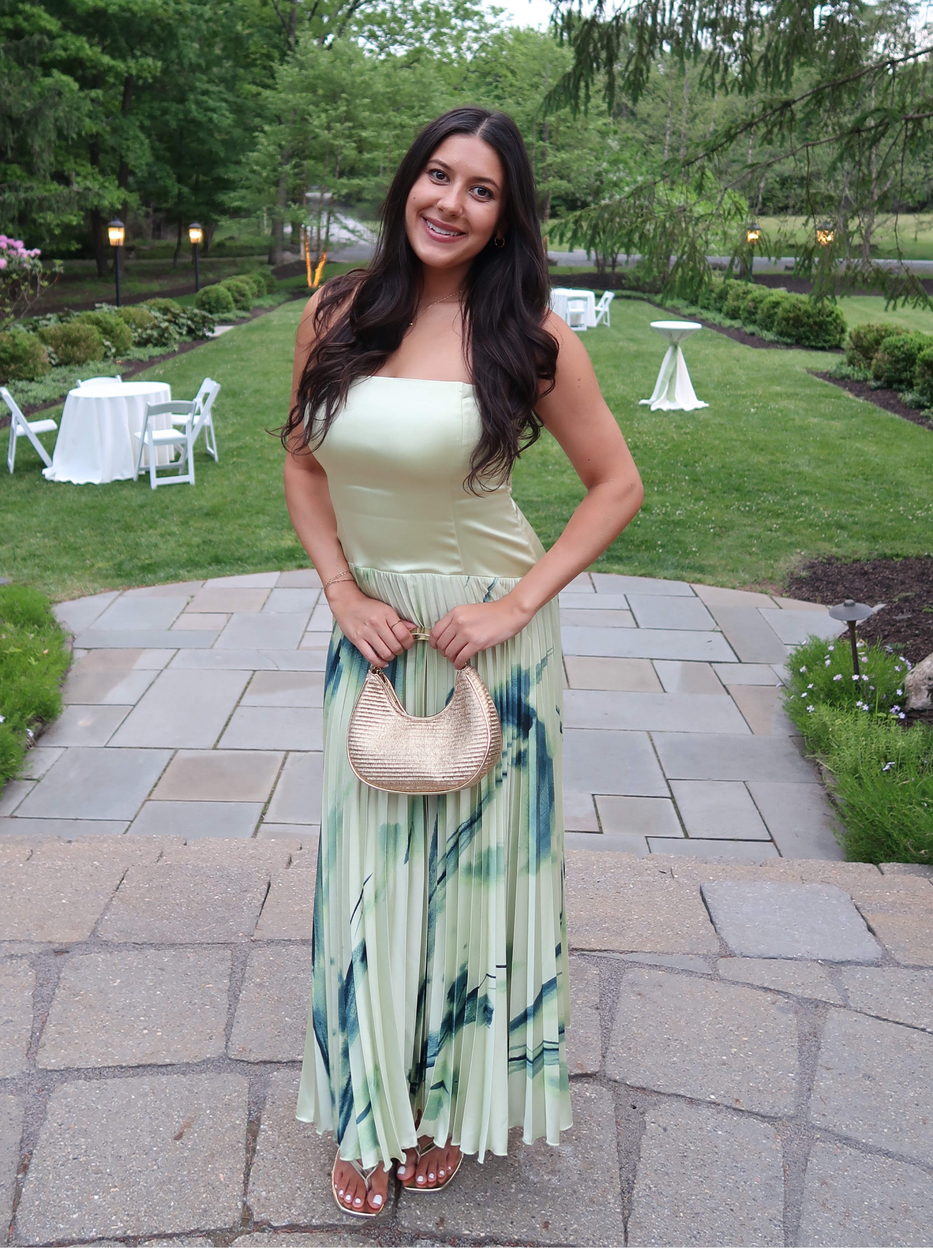 brown elegant dress Reagan flowing into a graceful fluid-satin Size:36C Zeagoo Womens Midi Dress
