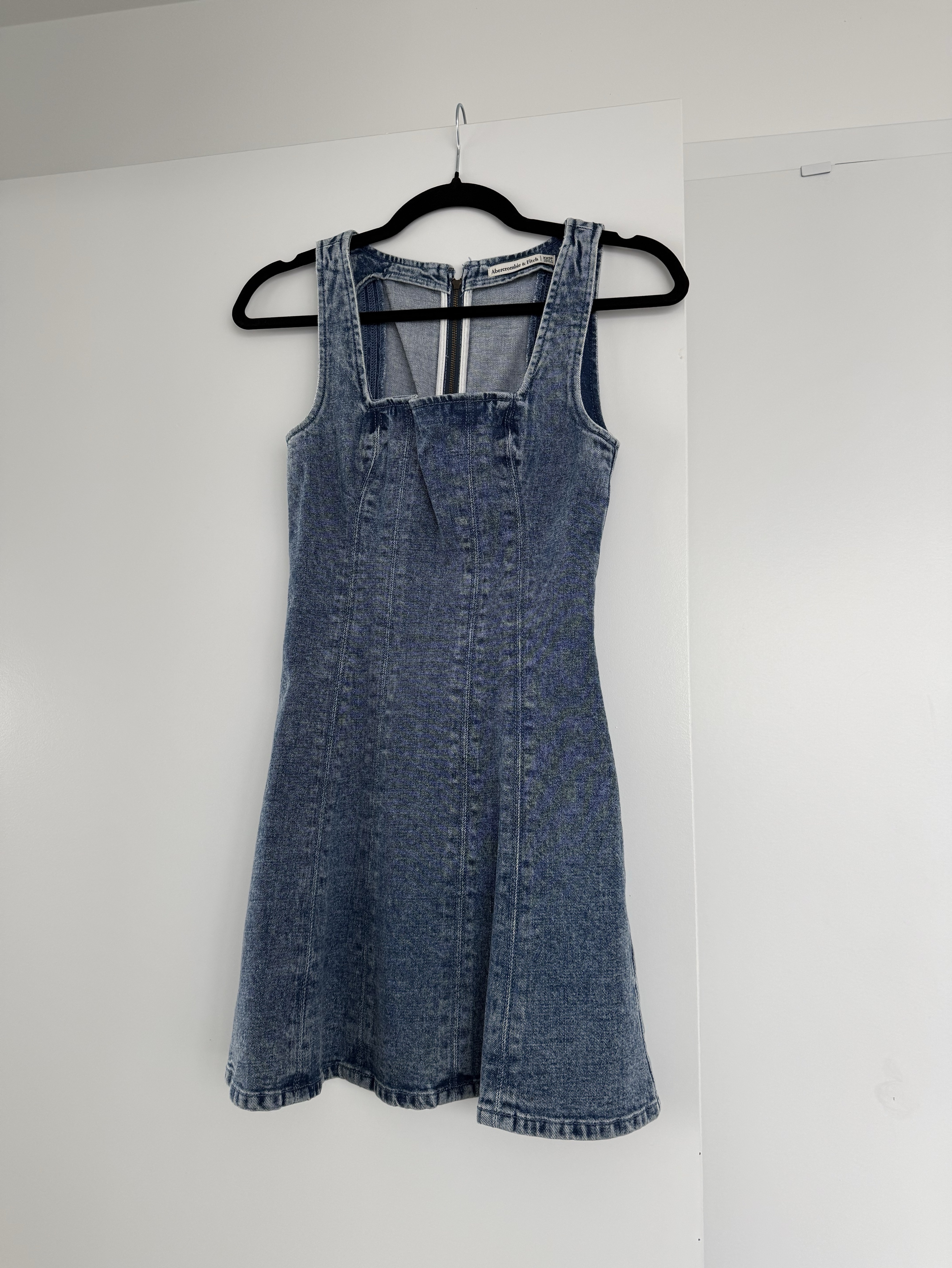 denim dress abercrombie ashgarzastyle on LTK