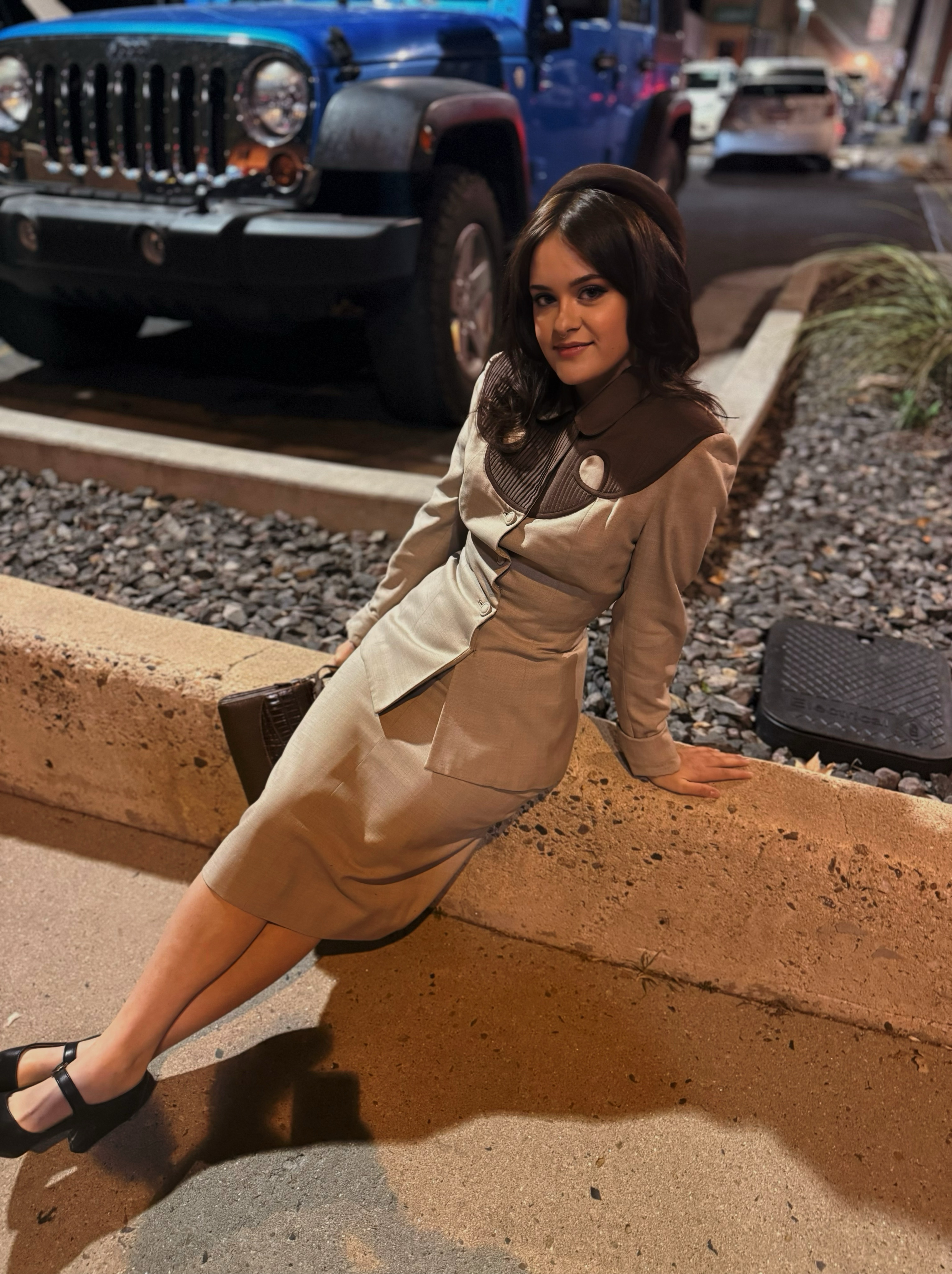 1950s Lilli Ann suit featured in Vogue