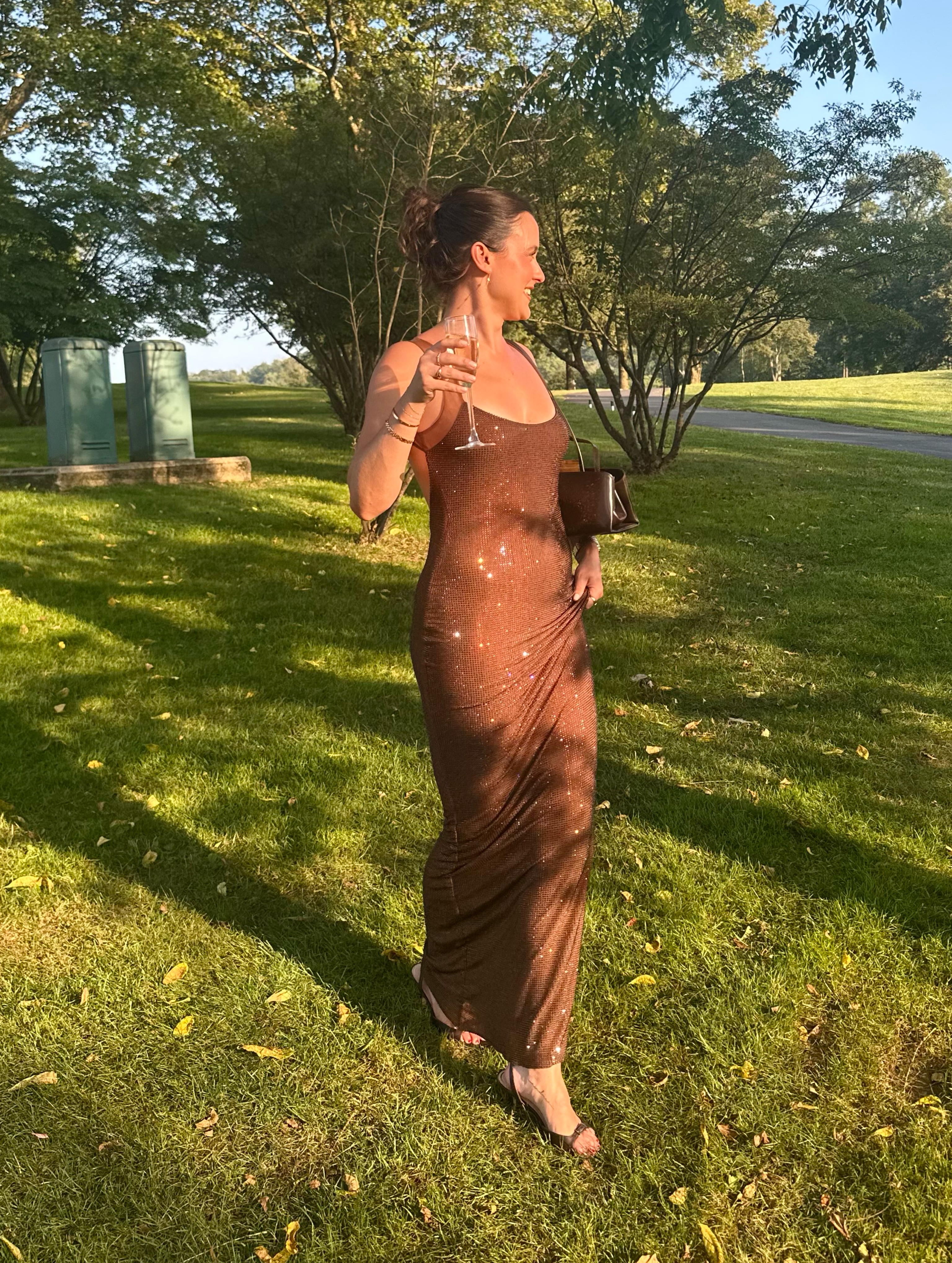 wedding guest dress chocolate brown Brown Wedding Guest Dresses