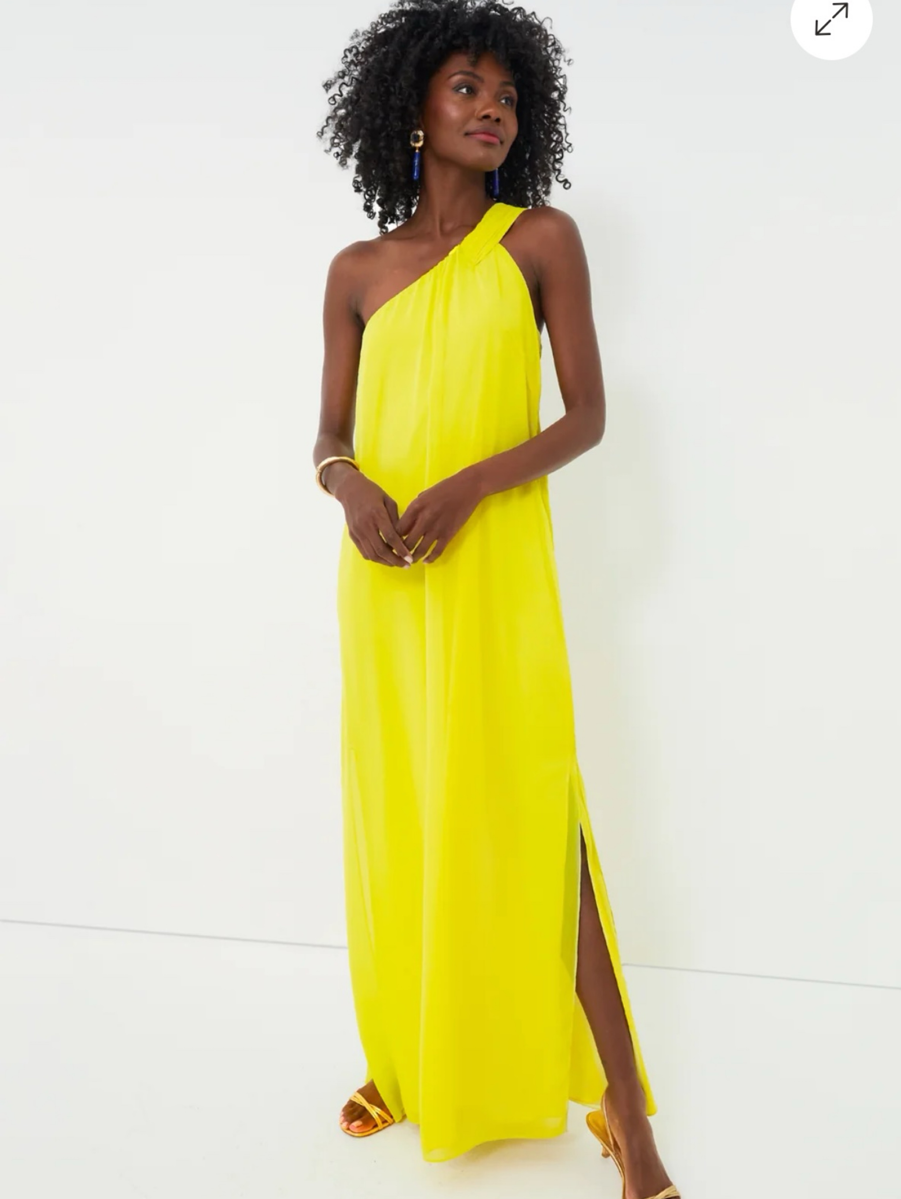 Tuckernuck Pommander Place Yellow Soleil Gown