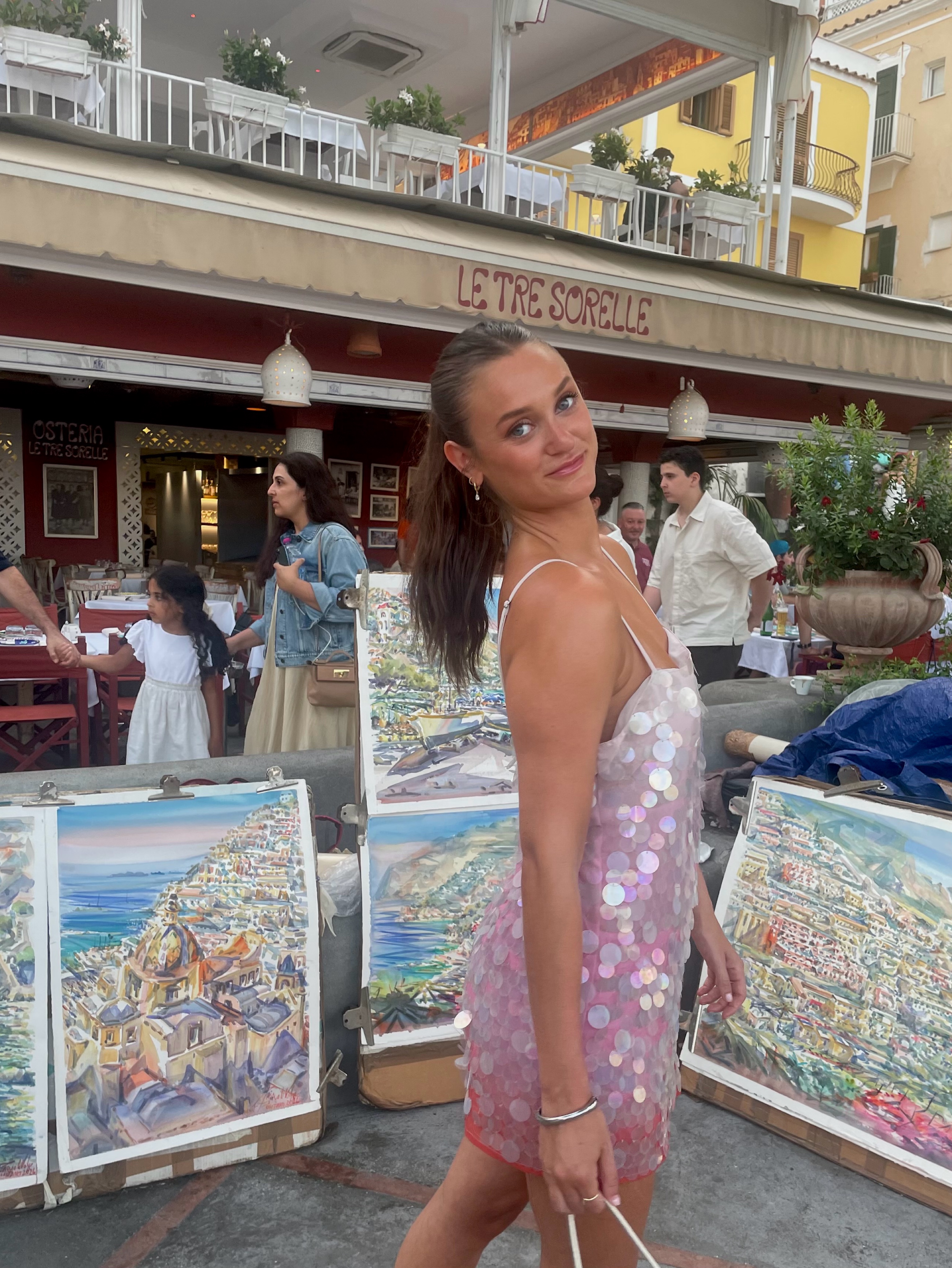 l space pink dress L Space Mallorca Dress