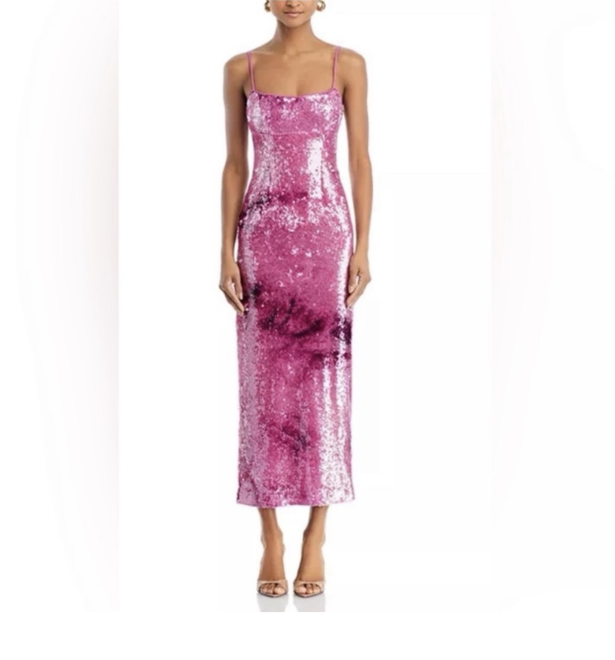 NWT Bardot Sequin Sparkling Pink Dress