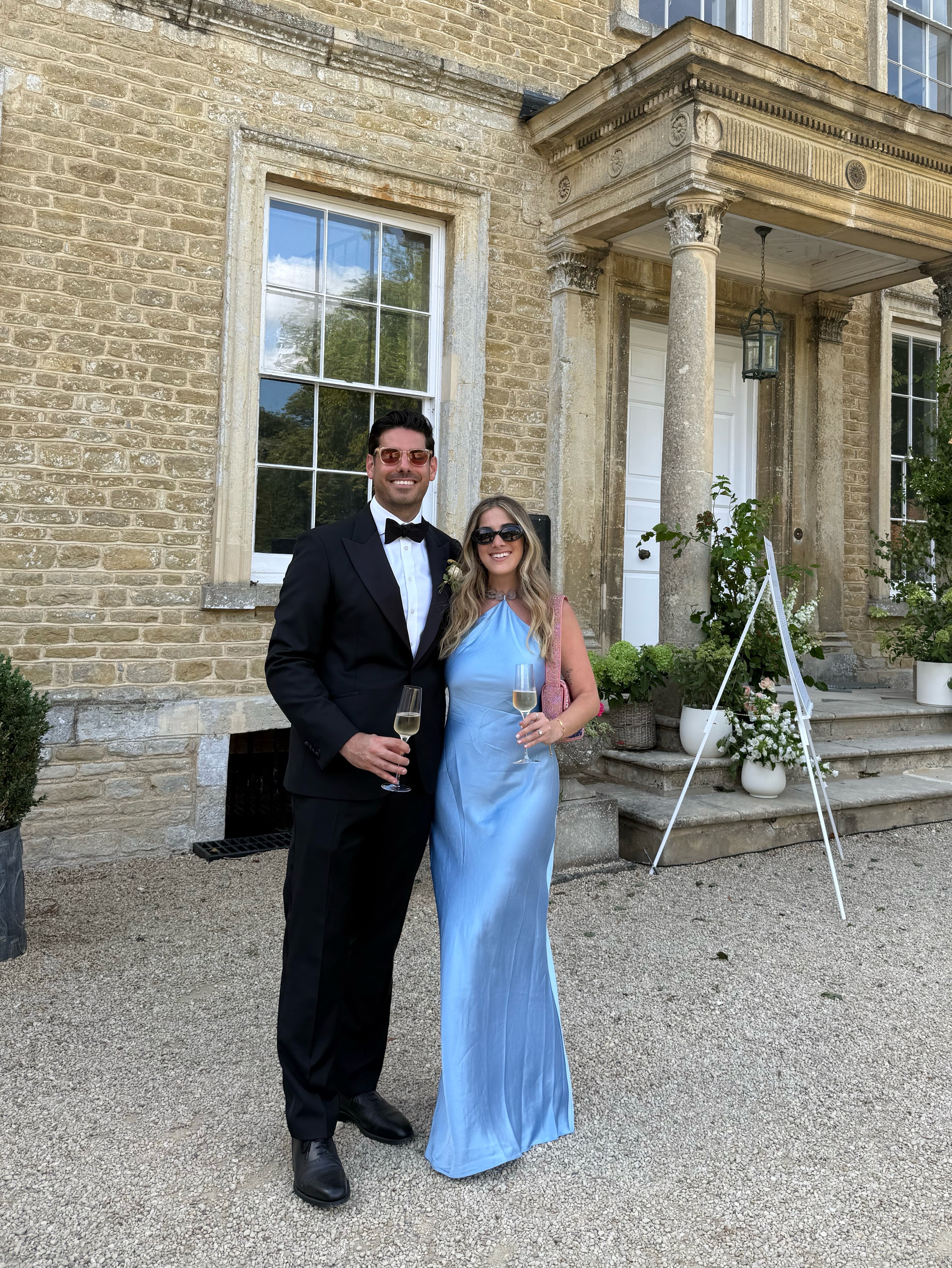 STAUD Cadence Dress blue