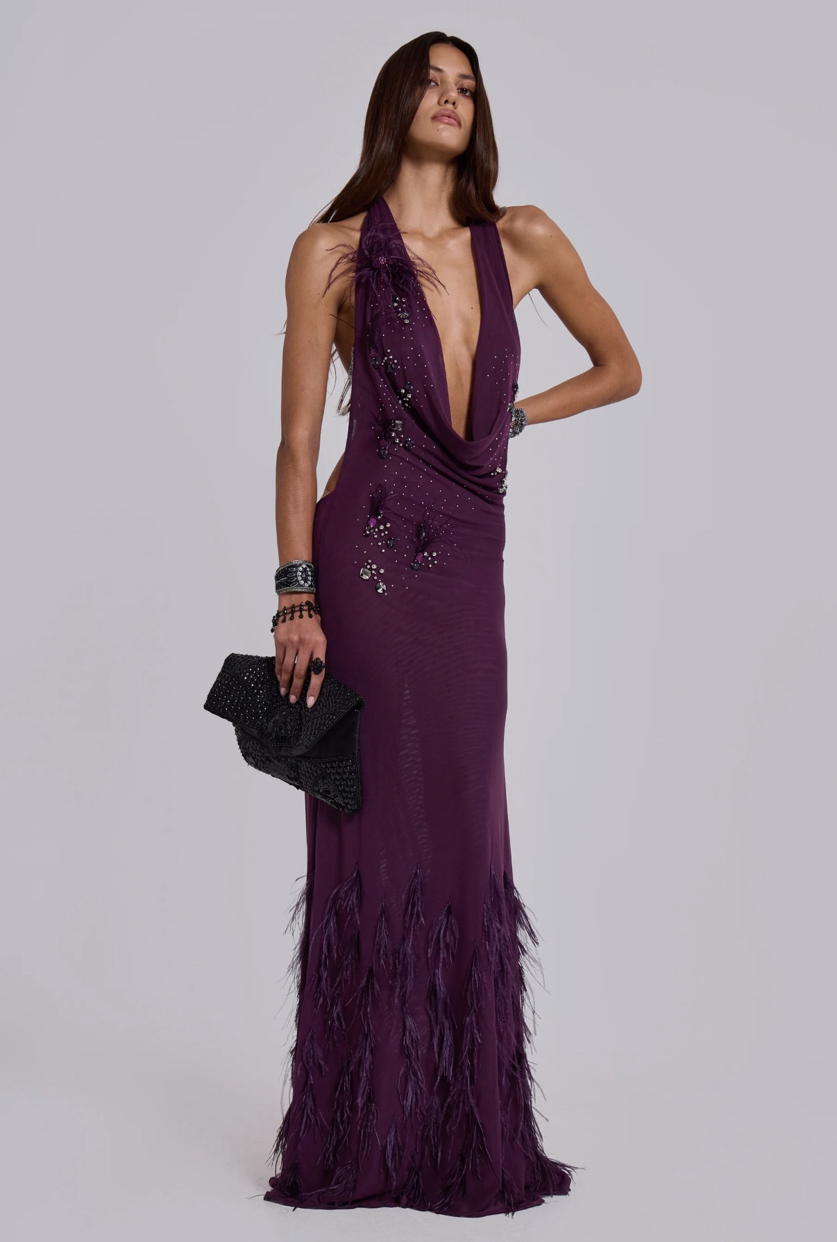 revolve purple maxi dress Plum Purple Dress