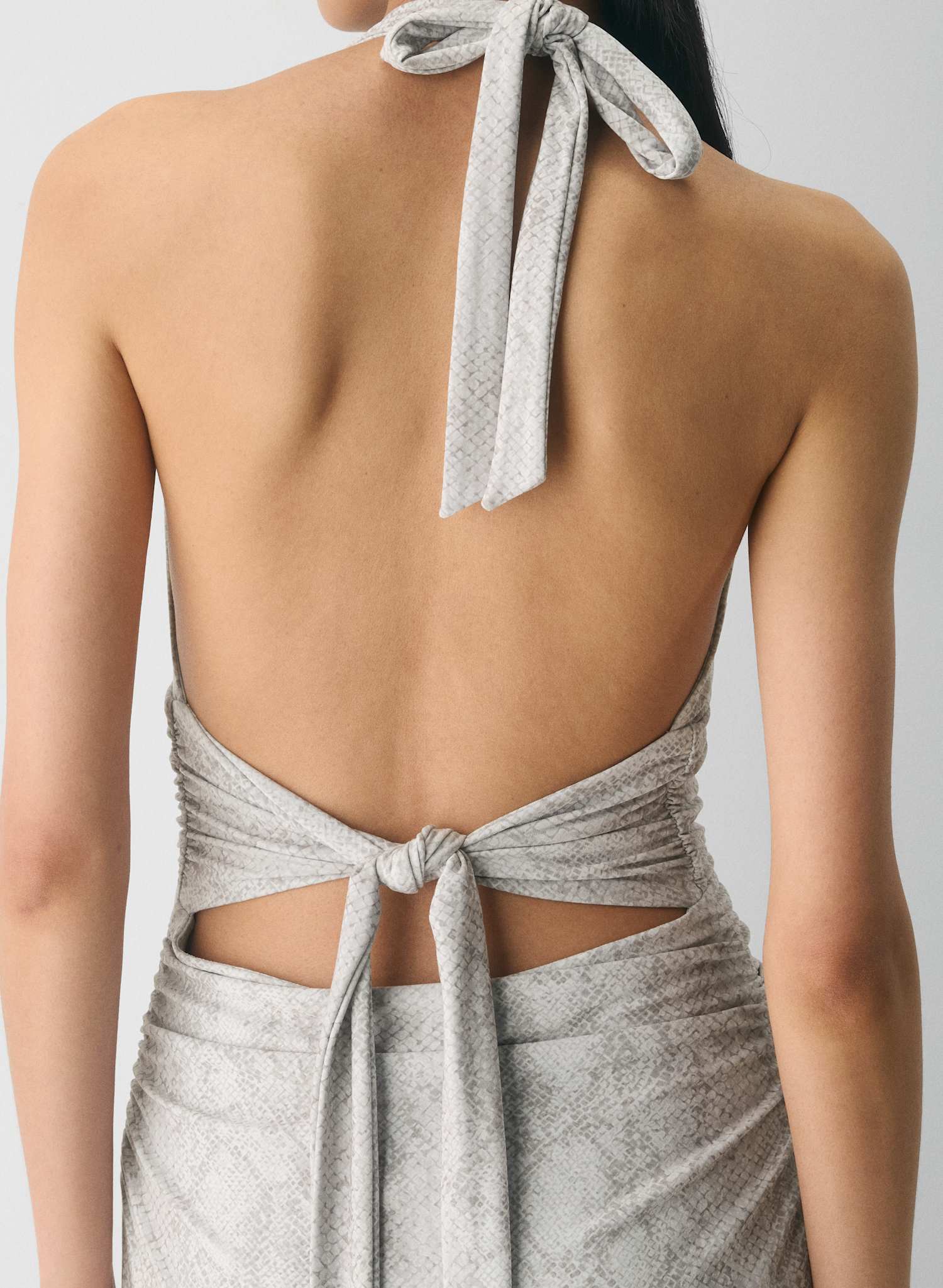 aritzia silver dress Exclusive Satin Dress