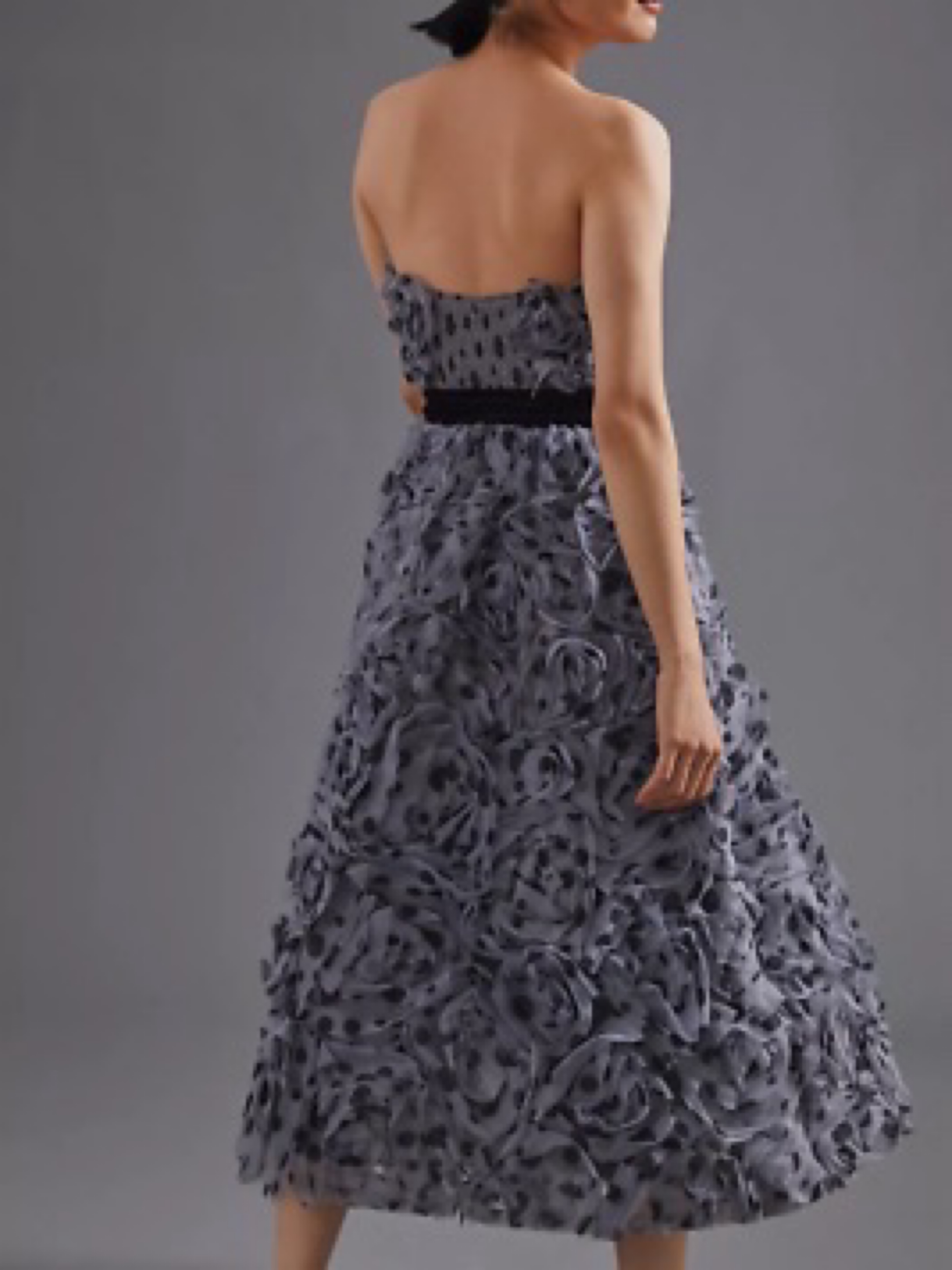 geisha designs tulle dress Geisha Designs Sleeveless Tulle Dress