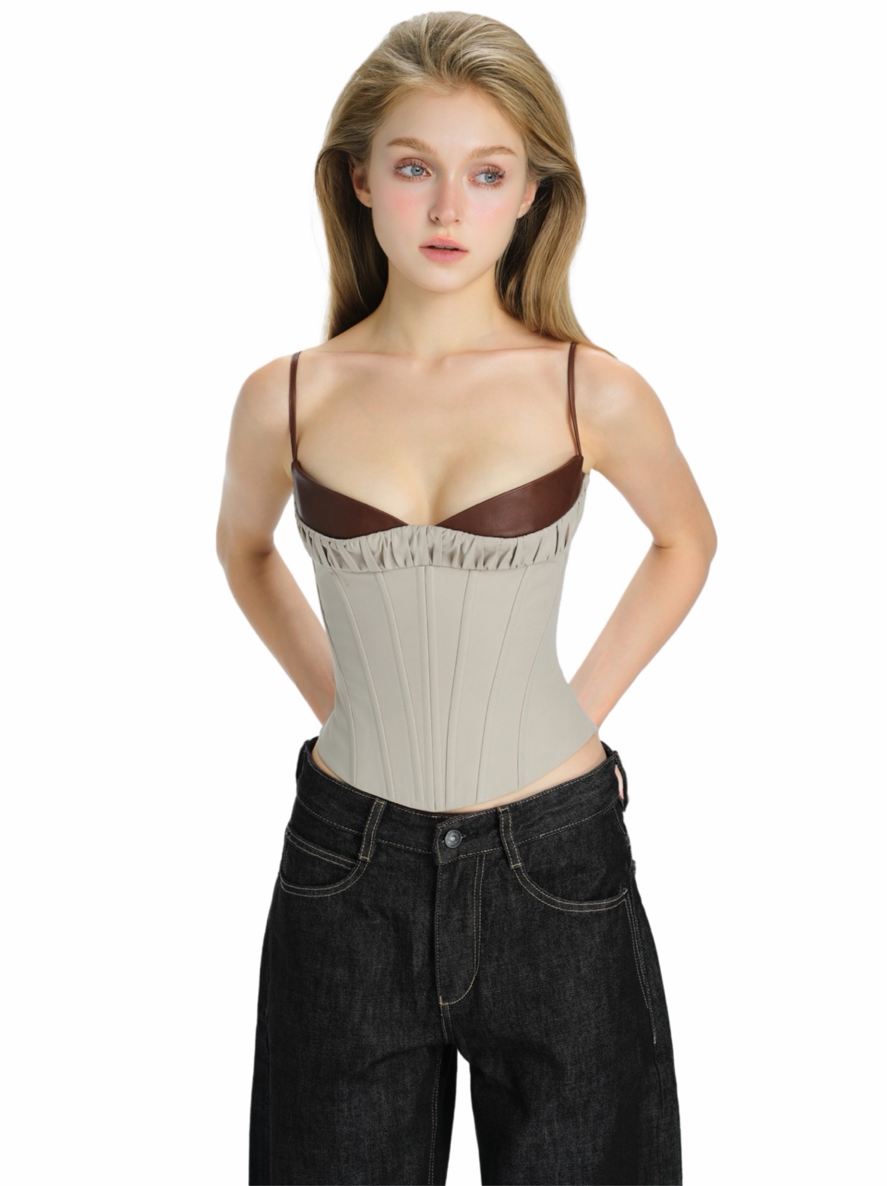 LSOUL Soulie Leather Top