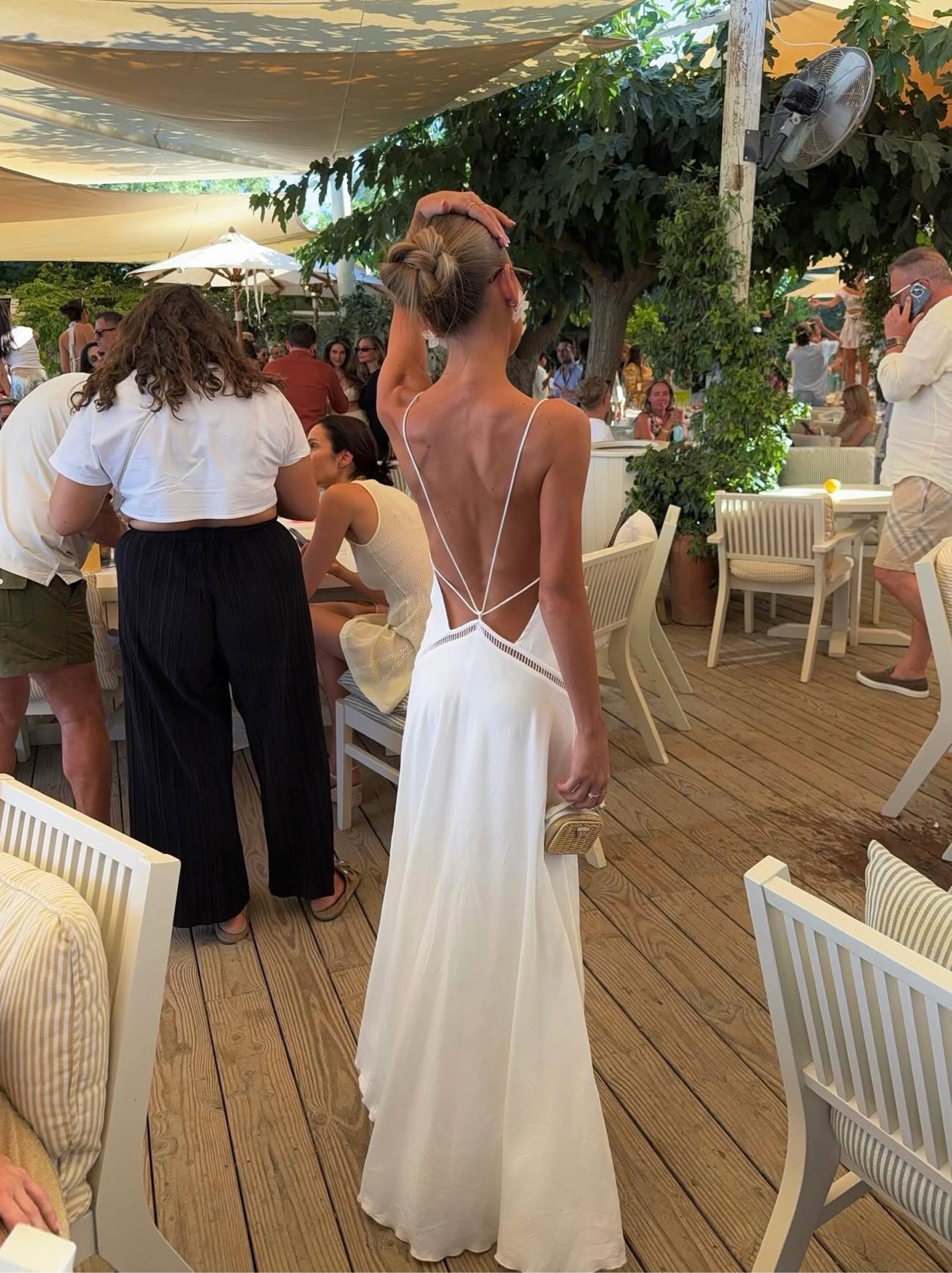 SASHA THERESE Posey Maxi Dress White
