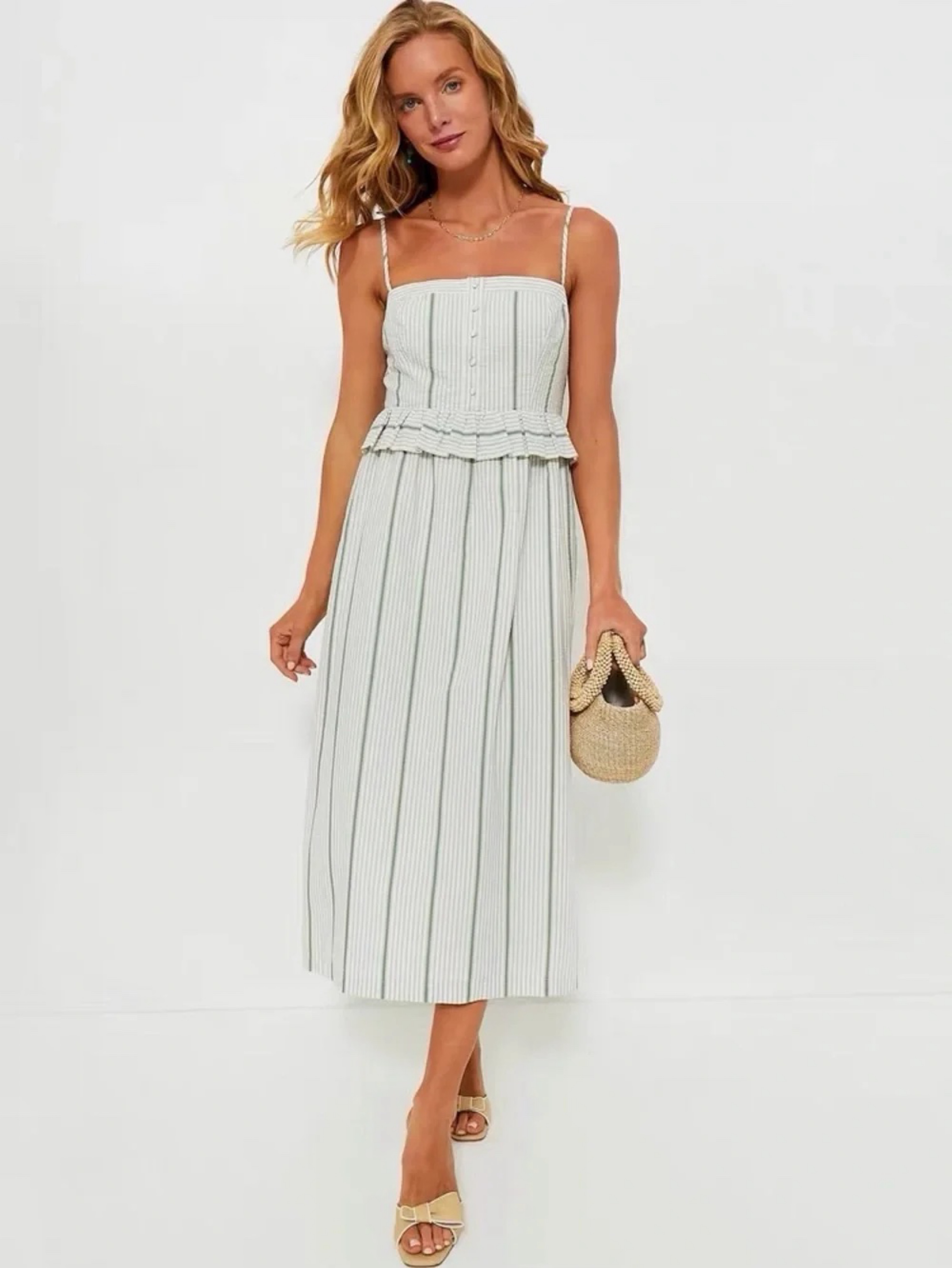 tuckernuck midi dress Tuileries Vine Stretch Jacquard Romy Tuileries Vine / 2 Style with neutral heels and a clutch for weddings Tuckernuck Midi Dress
