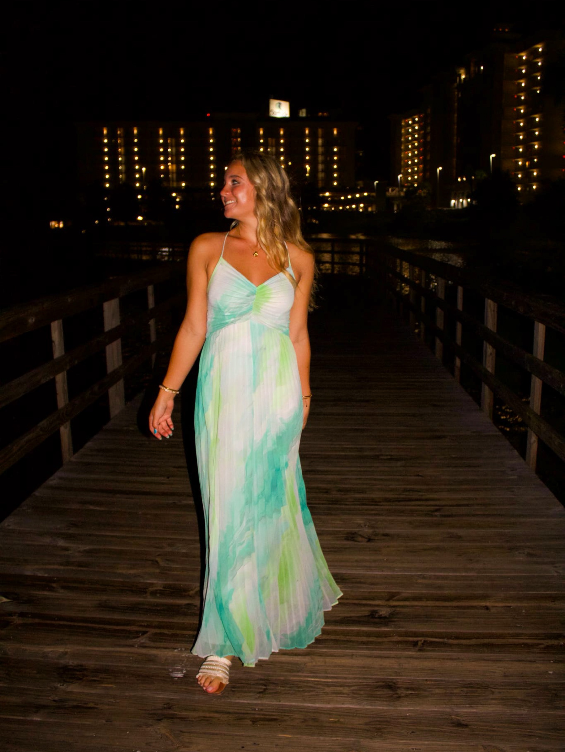 Express Green Maxi Dress by Express