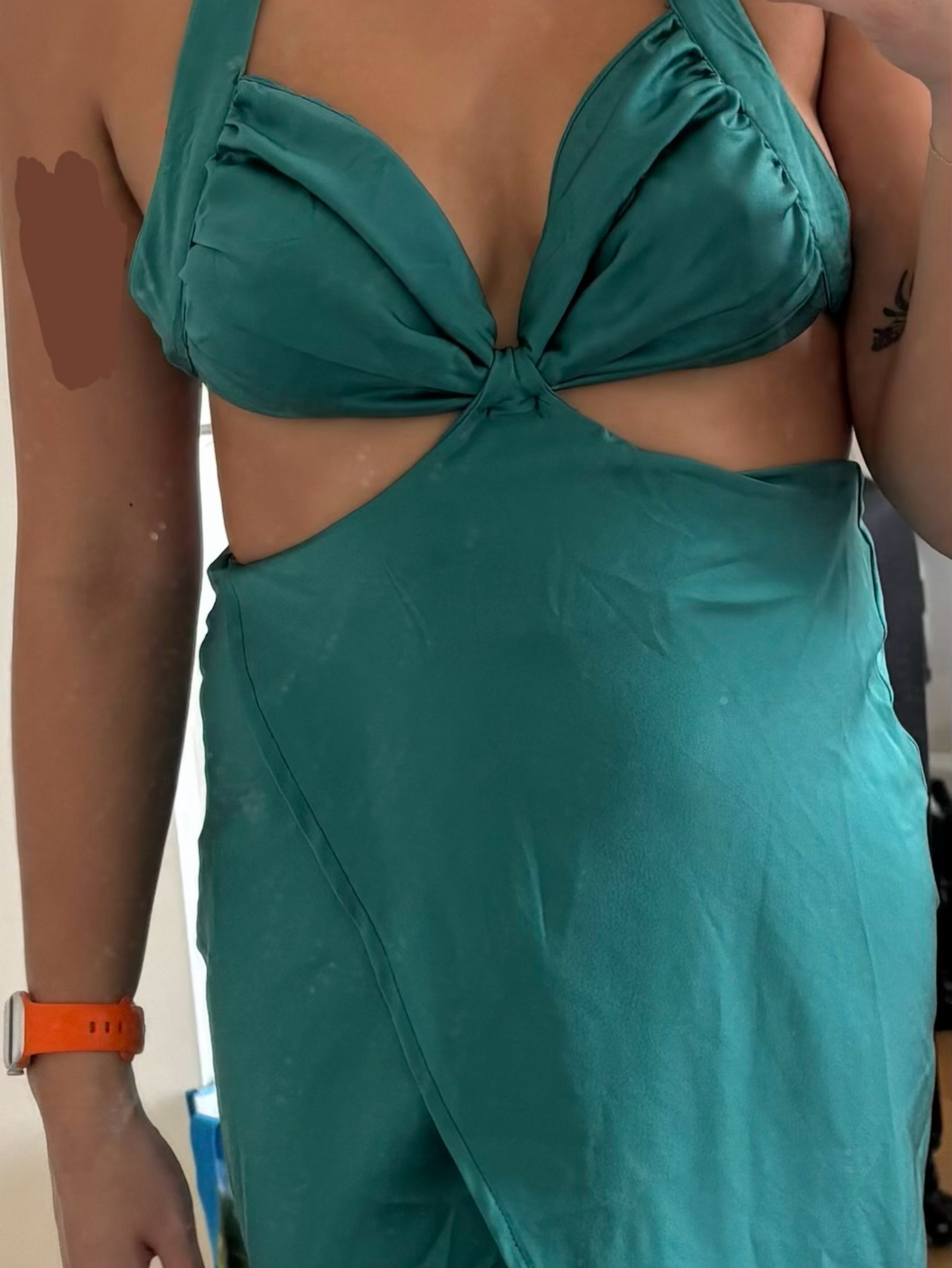 teal dress princess polly Princess Polly Jadira chiffon scarf detail embroidered detail cami maxi dress in turquoise