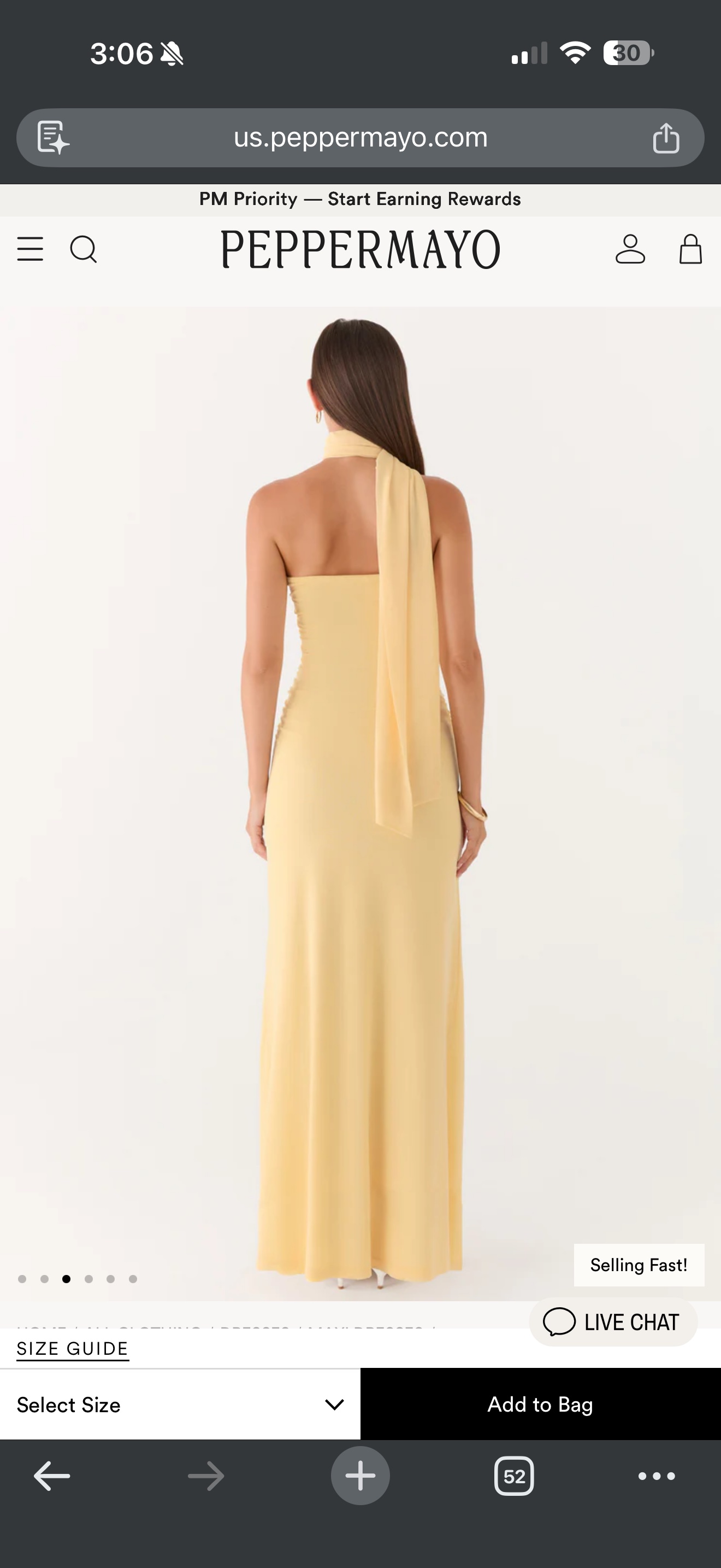 Pale Yellow Halter Wrap Maxi Dress by Peppermayo - Pickle Pale Yellow Halter Wrap Maxi Dress by Peppermayo - Pickle