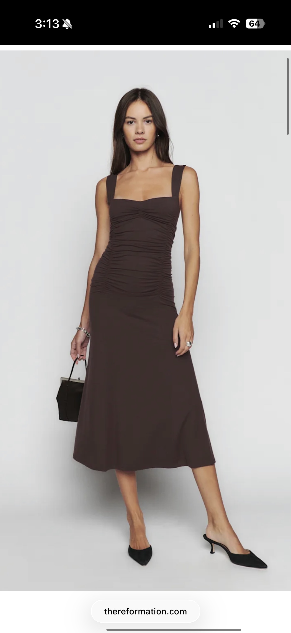 Reformation Suvi Knit Dress by Reformation - Pickle