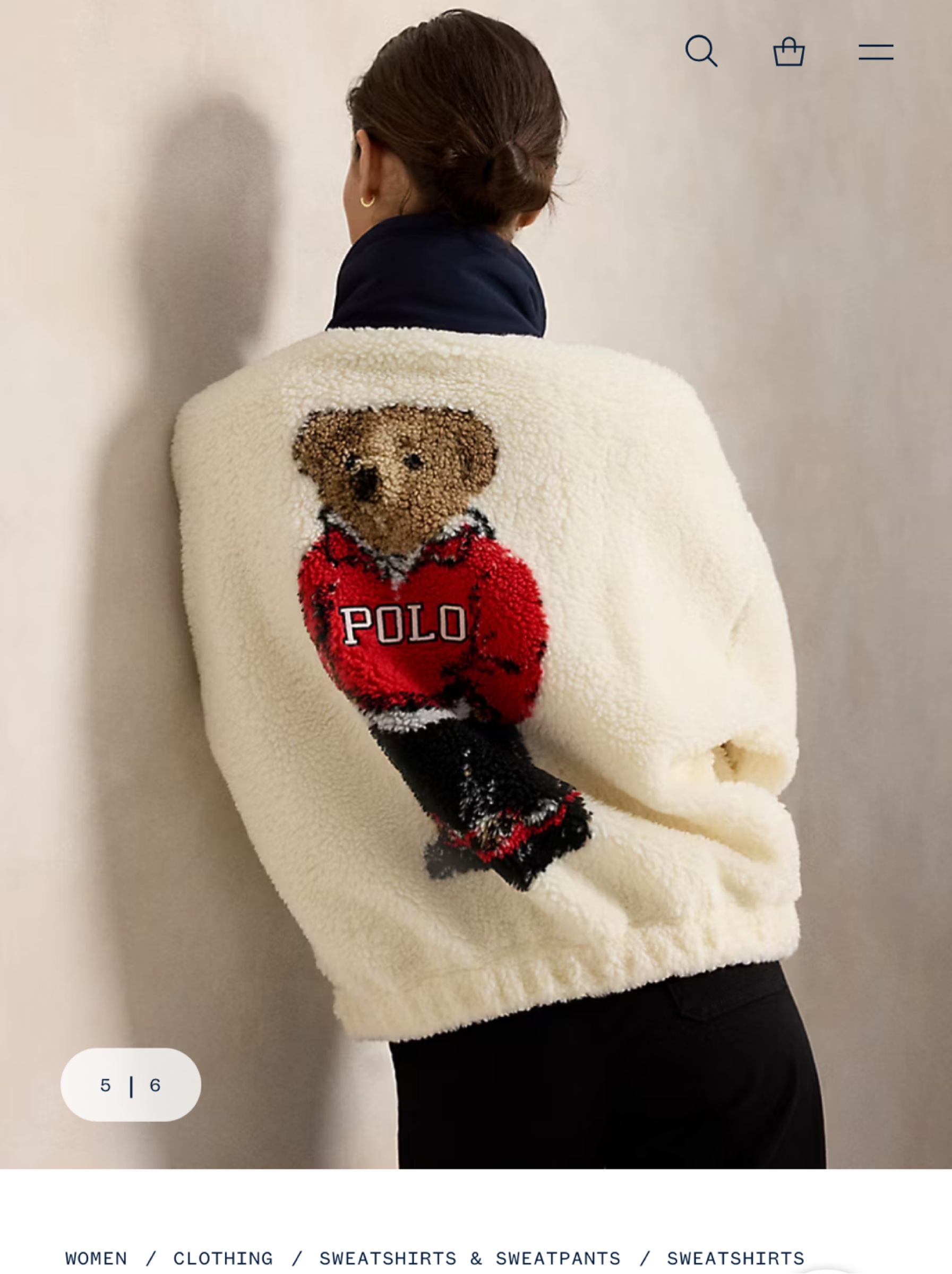 Ralph Lauren Polo Bear Fleece size XS by Ralph Lauren | Pickle