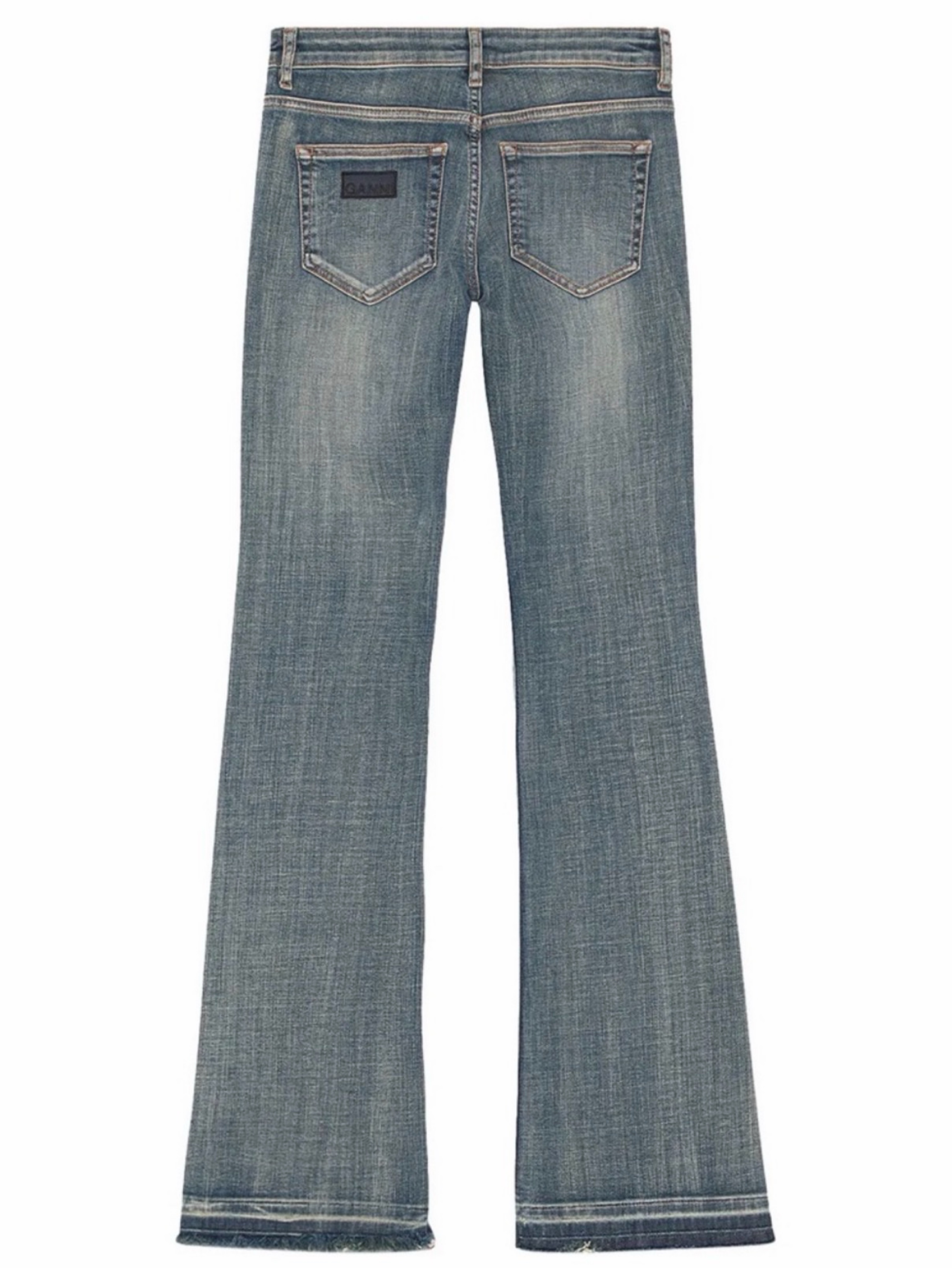 Ganni low waist bootcut jeans 25 brand new