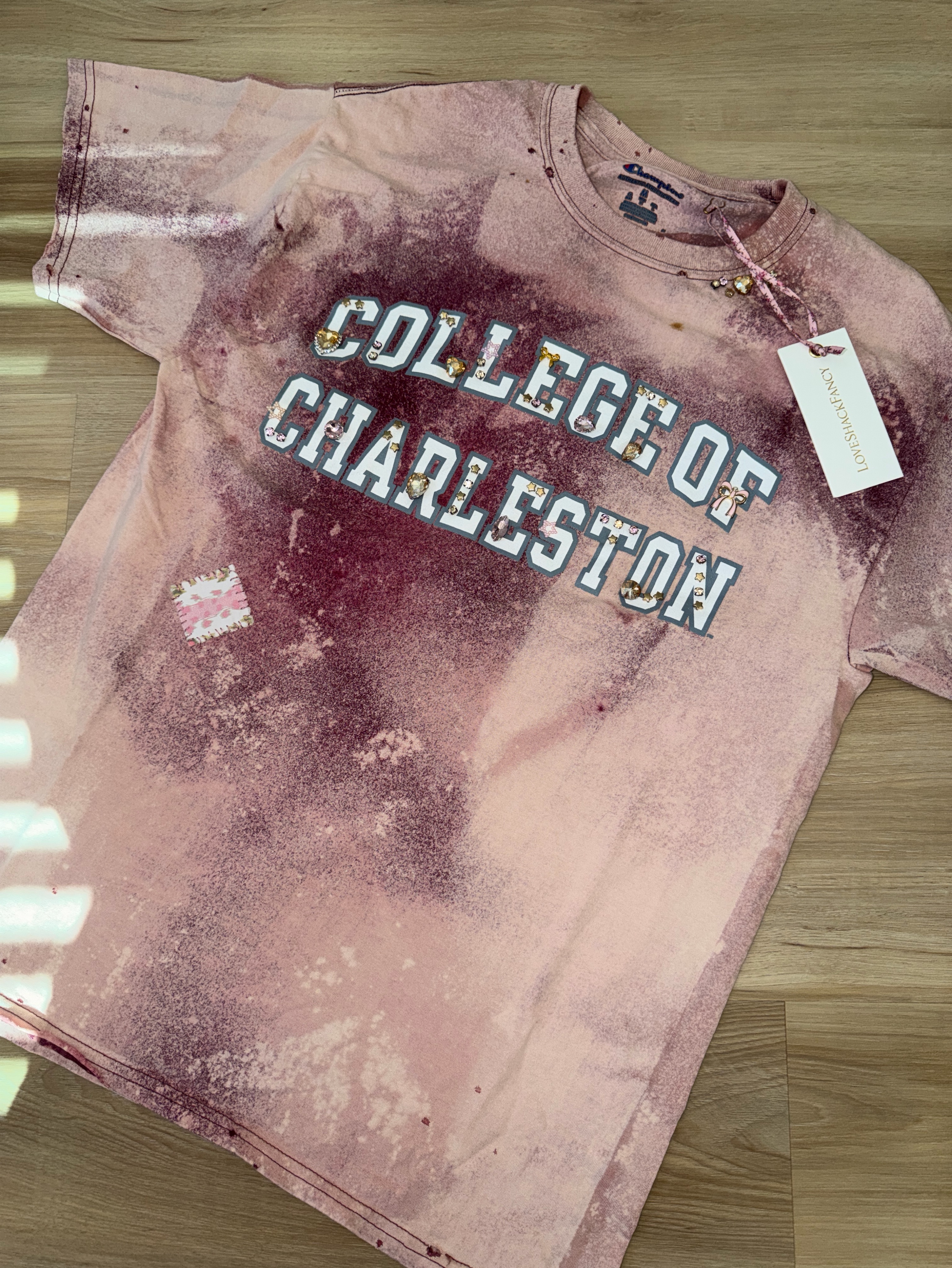 Loveshackfancy college tee nwt