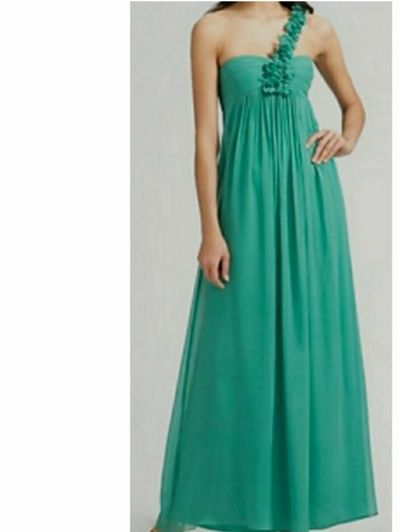 bcbg green maxi dress Vintage Silk Maxazria / gown by BCBGMAXAZRIA price-25-50