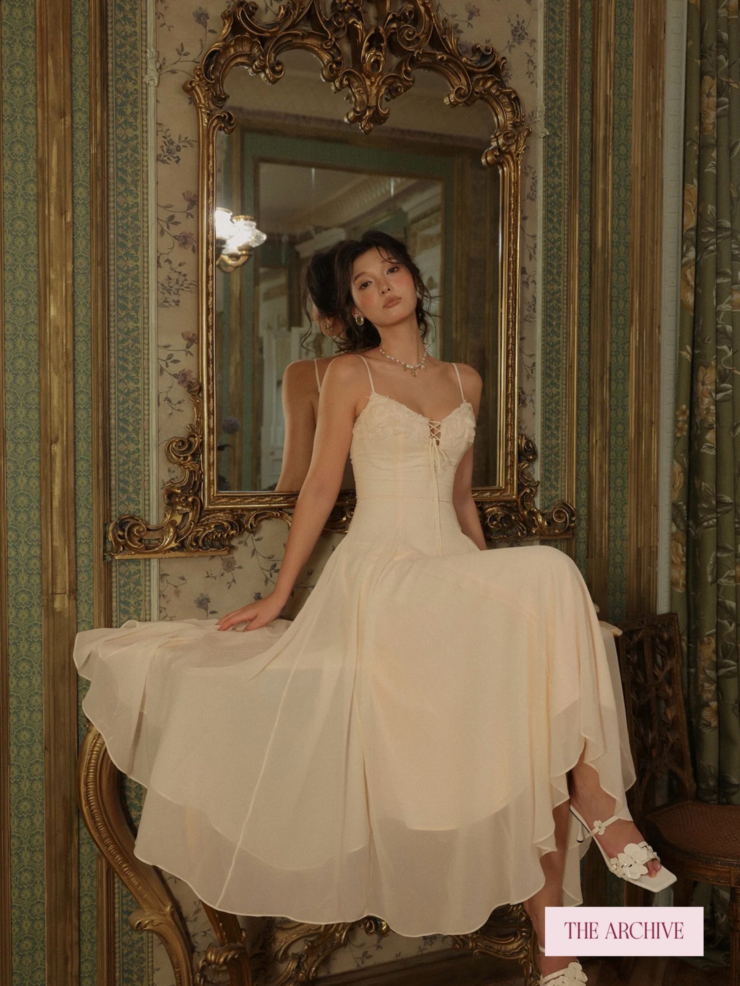 Mirror Palais Valentina Dress Dupe