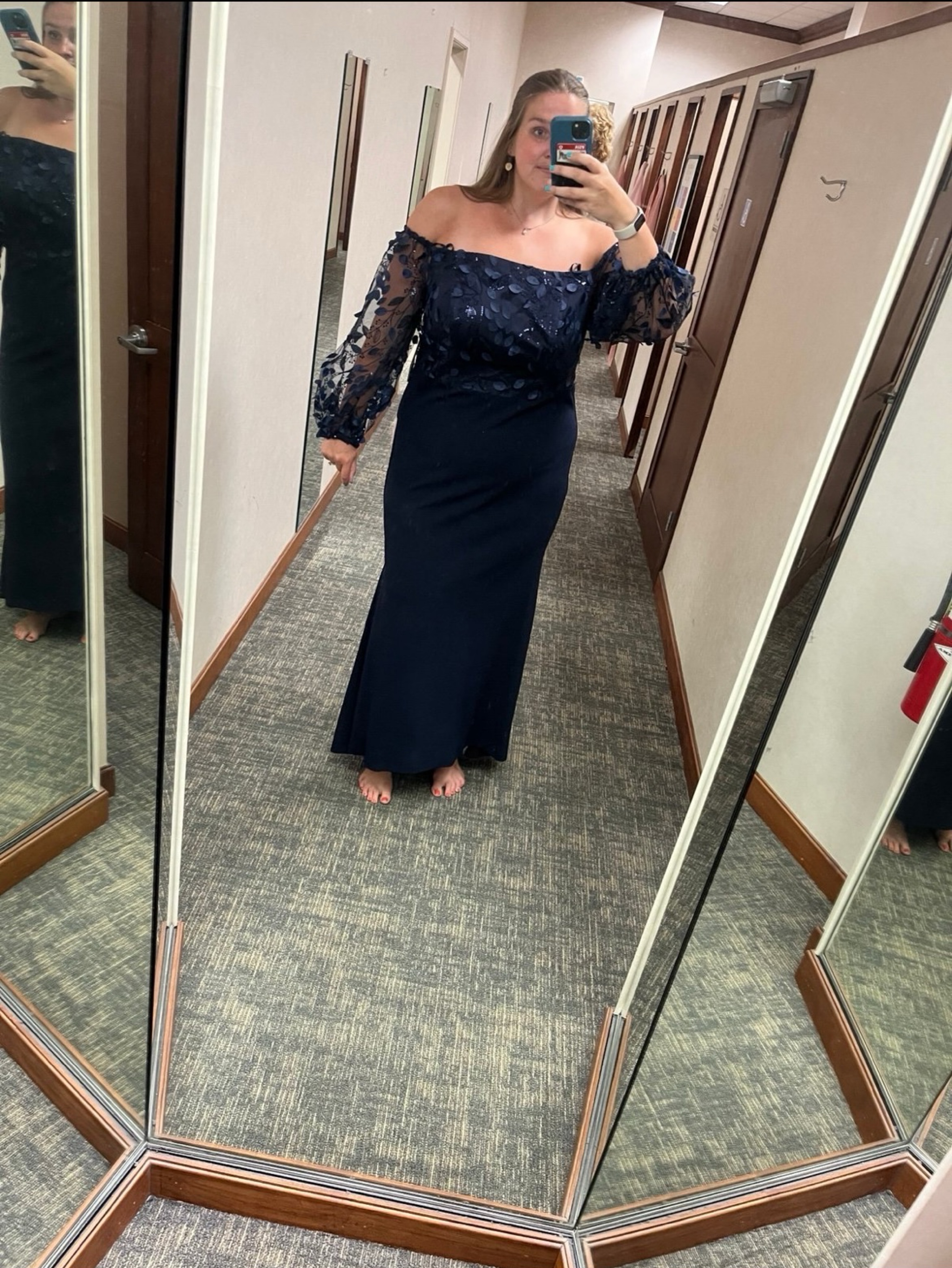 eliza j off shoulder dress Eliza J Off-The-Shoulder Dress
