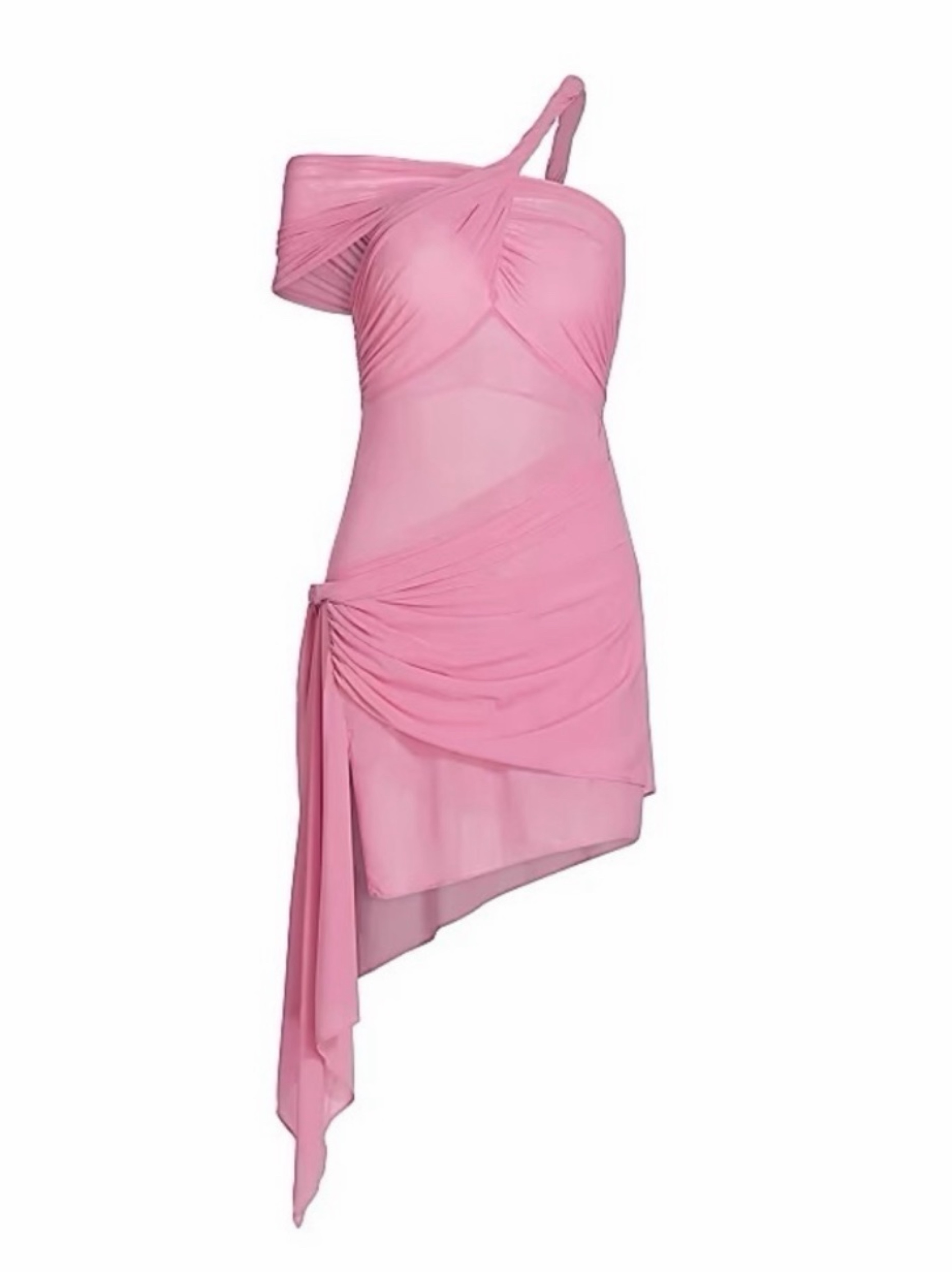 ronny kobo pink dress Irulan Dress