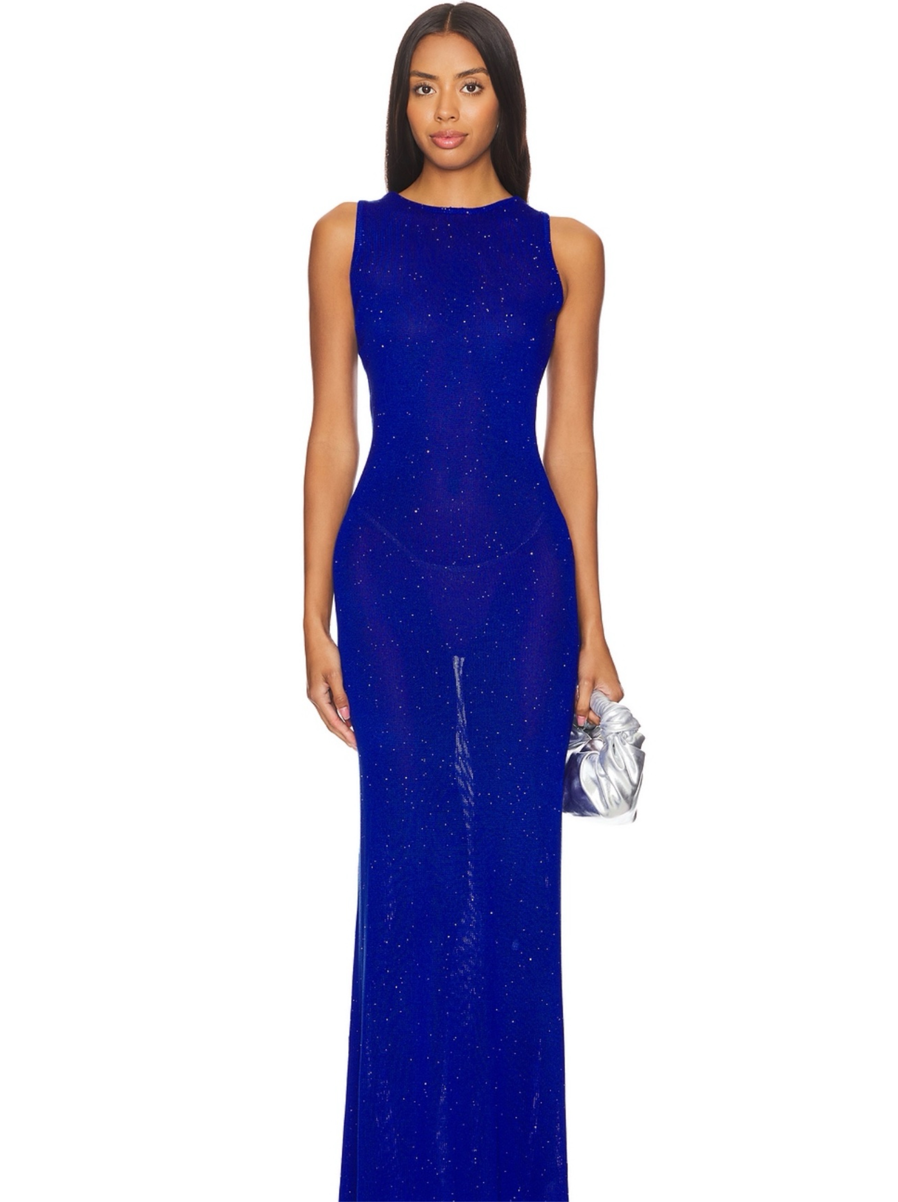 Maxi shimmering dress