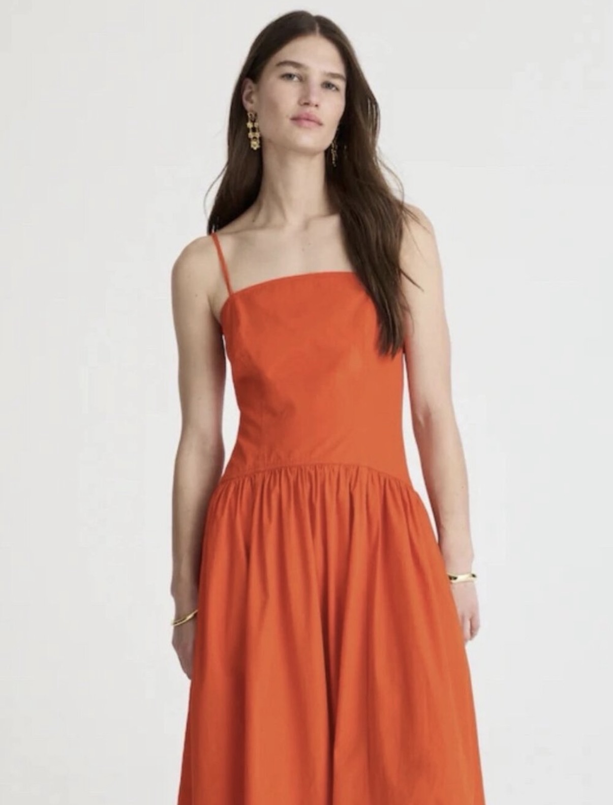 Madewell Poplin Seamed Maxi Dress by Madewell - Pickle Madewell Poplin Seamed Maxi Dress by Madewell - Pickle