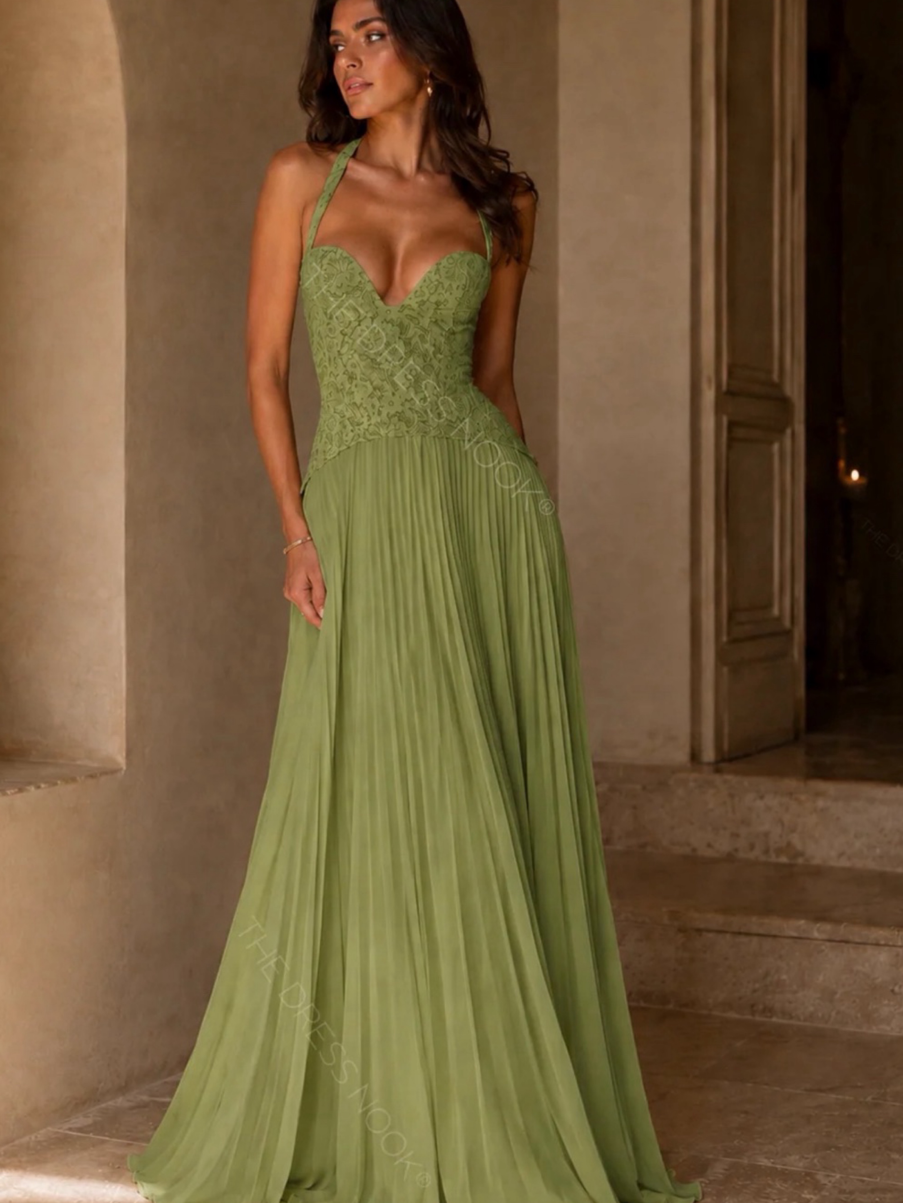 Viral Fenity gaia dress hemméd