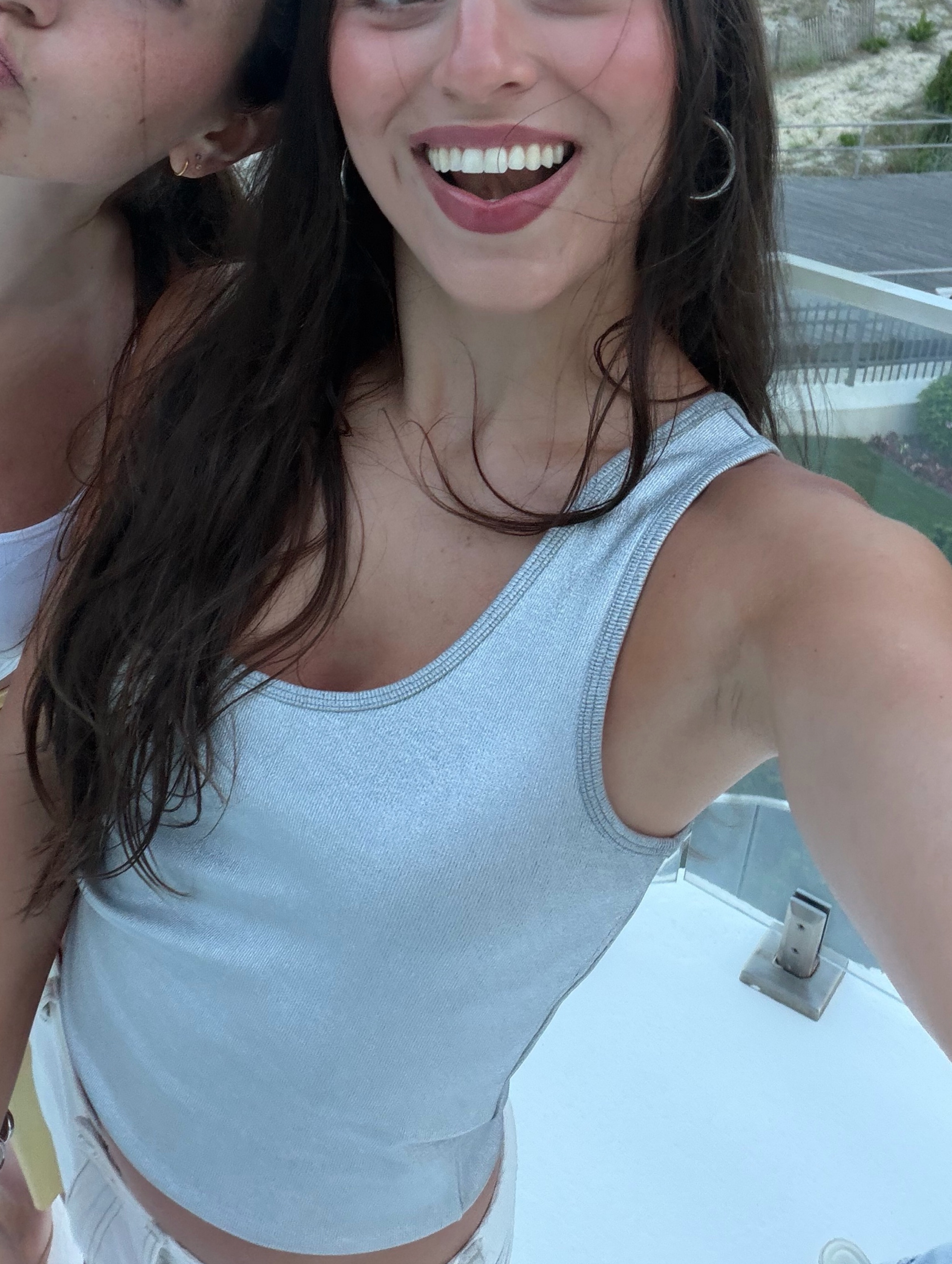 Ralph Lauren collection silver tank top