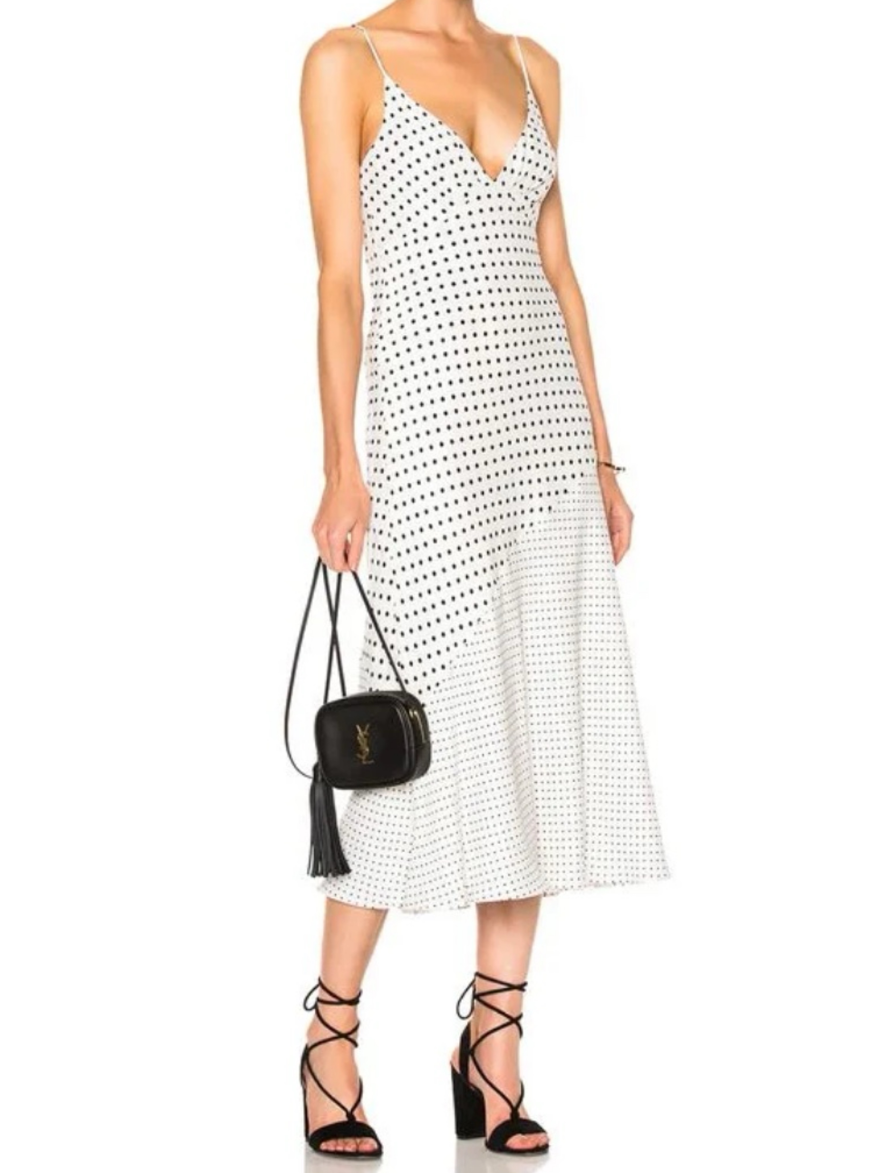 Zimmermann Stranded Tuck Slip Dress