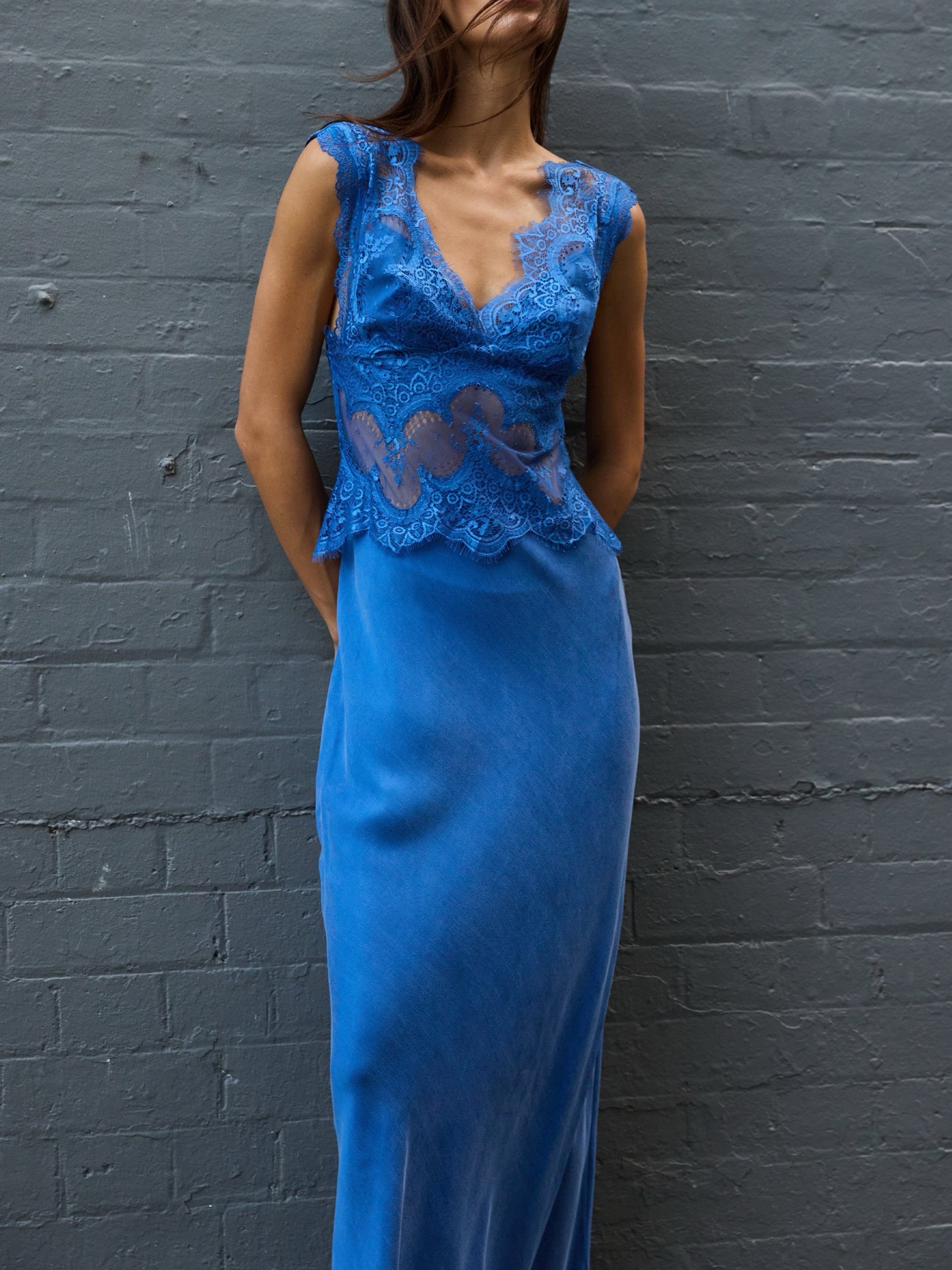 Third Form Visions Lace Maxi Dress