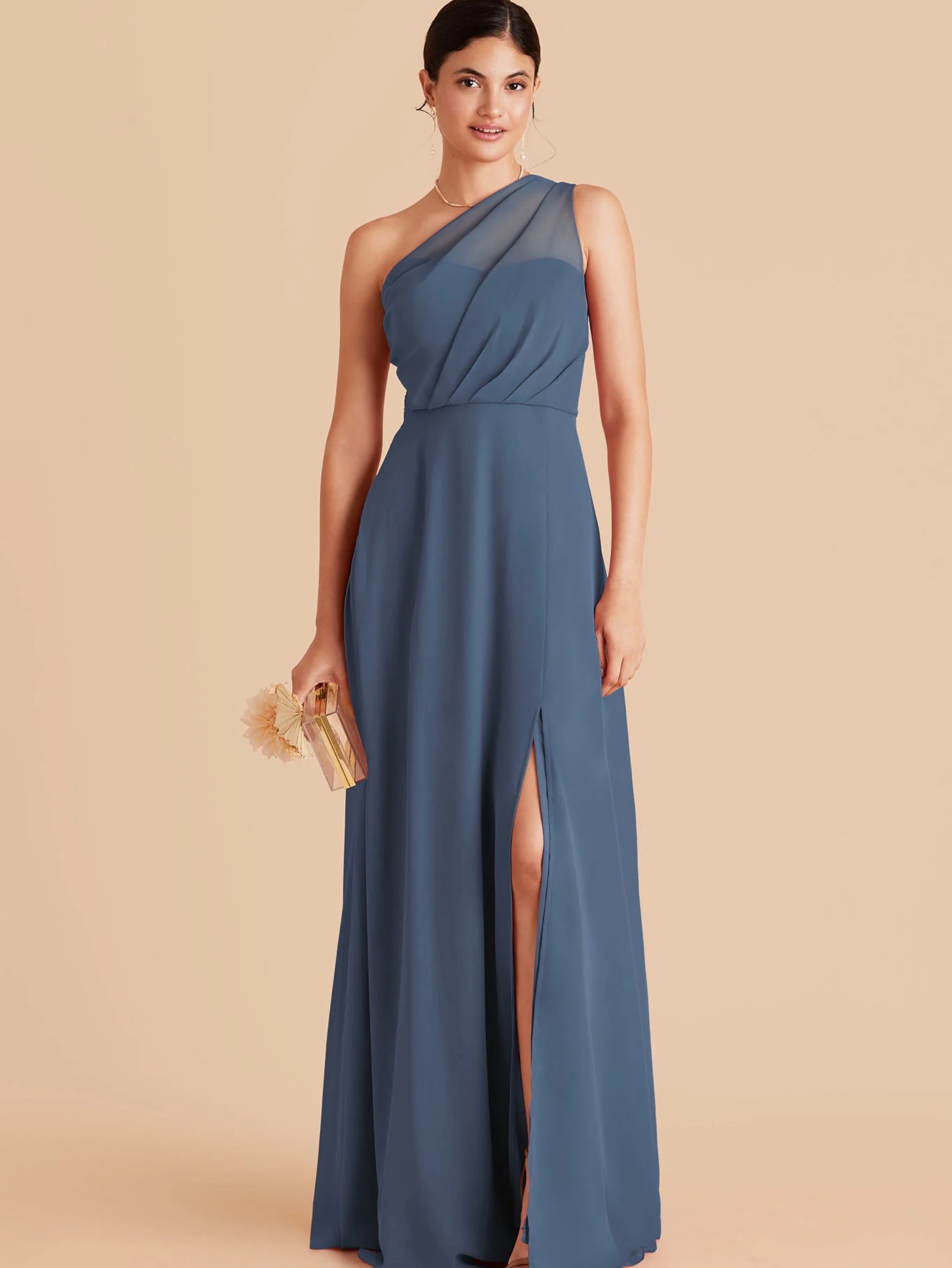 Birdy Grey Kira Chiffon Bridesmaid Dress - Twilight