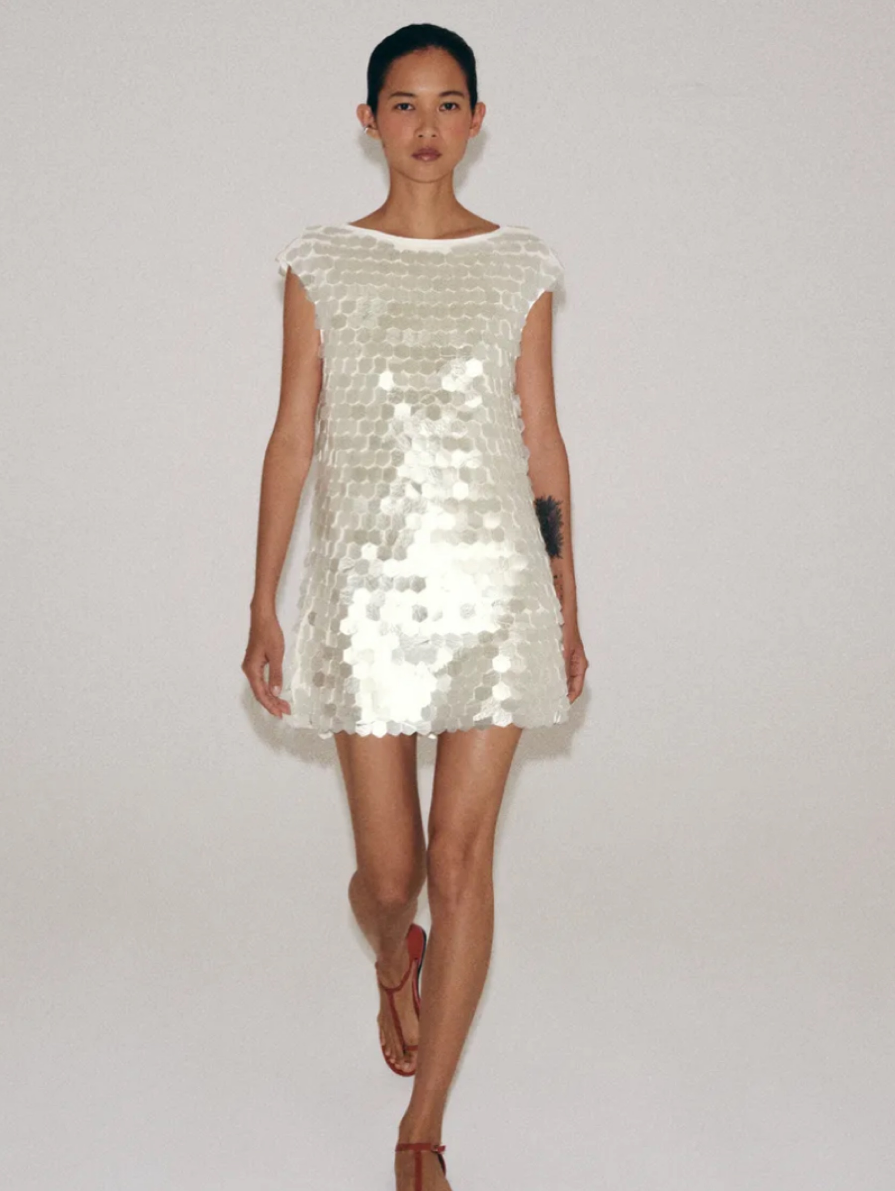 Zara ZW Collection Mini Sequin Dress by Zara