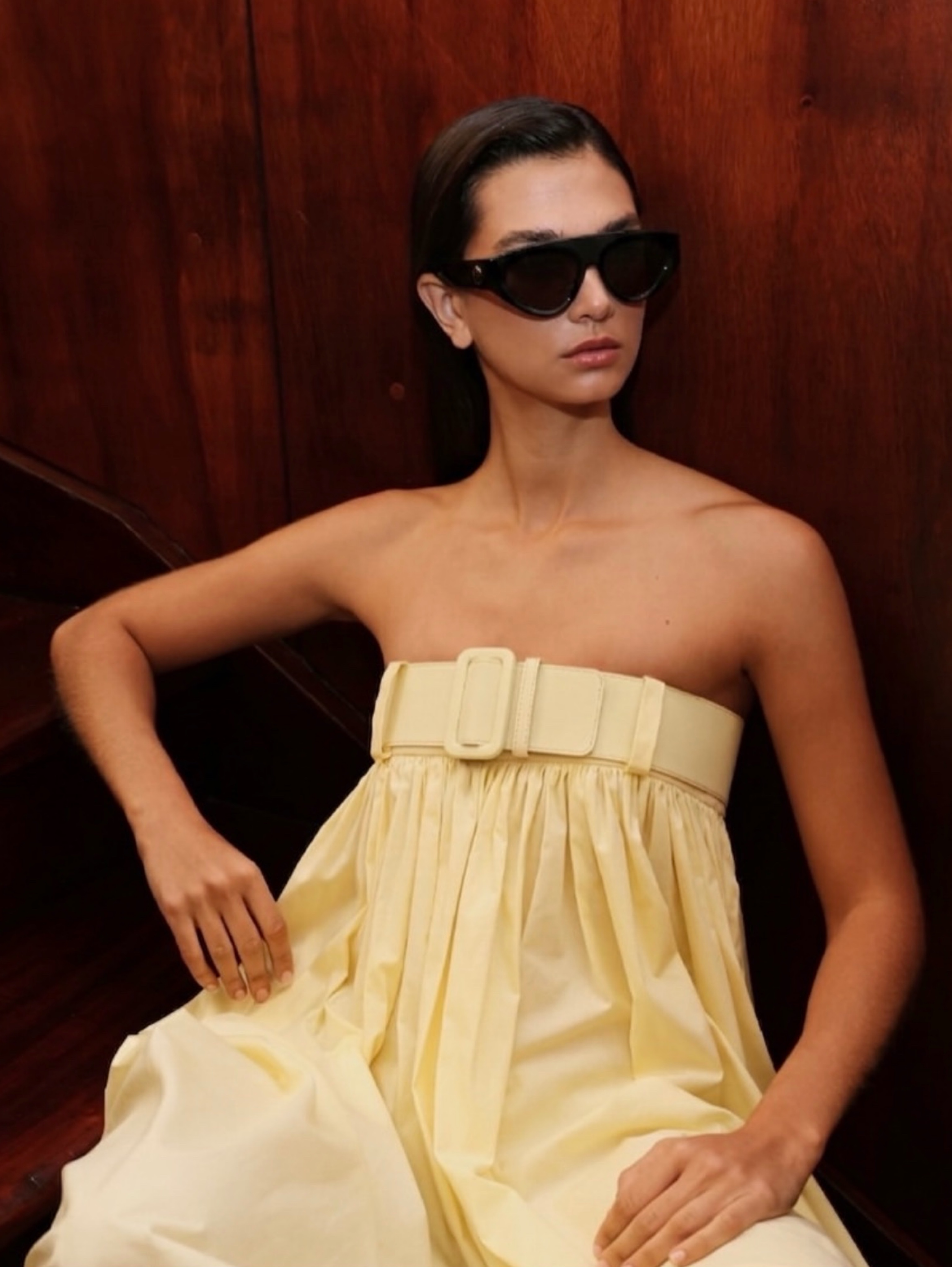 yellow dress with brown belt Women's Mustard Yellow Linen Shirtdress With Belt, Buttons, Pockets, Collar and Long Sleeves Dress, Matutu Linen Style