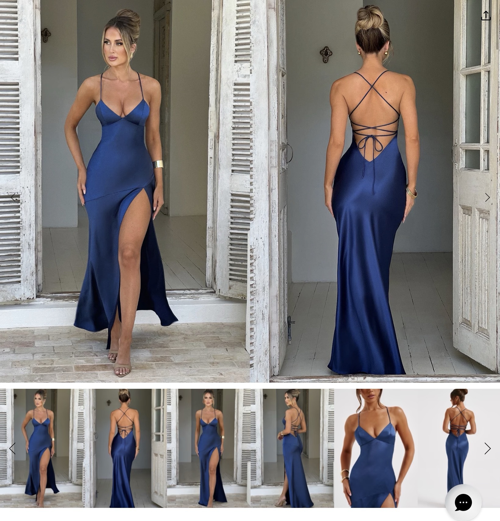 Isobel Maxi Dress by Babyboo Fashion - Pickle
